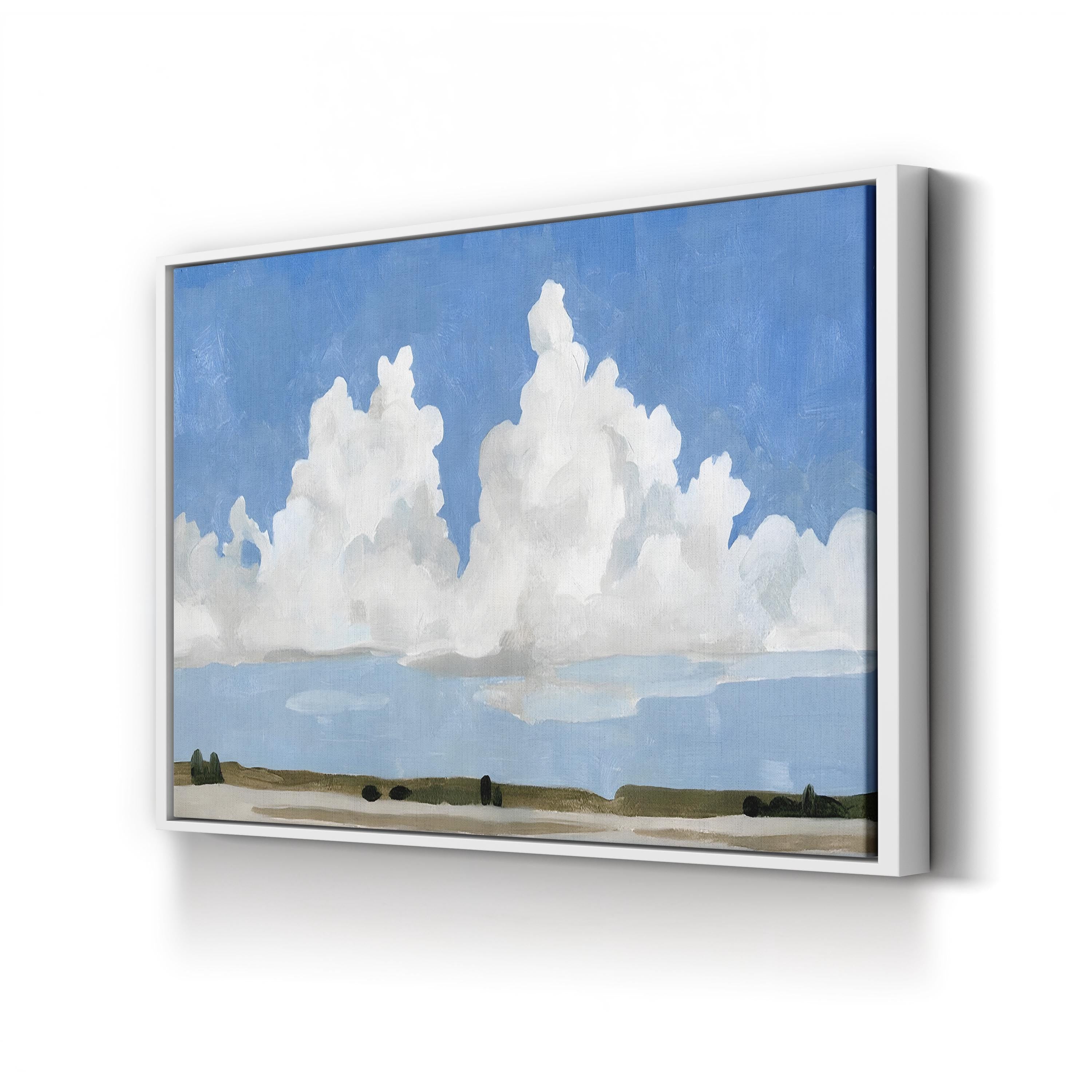 Picnic Landscape II Wall Art – Contemporary Serene Landscape by Emma Caroline