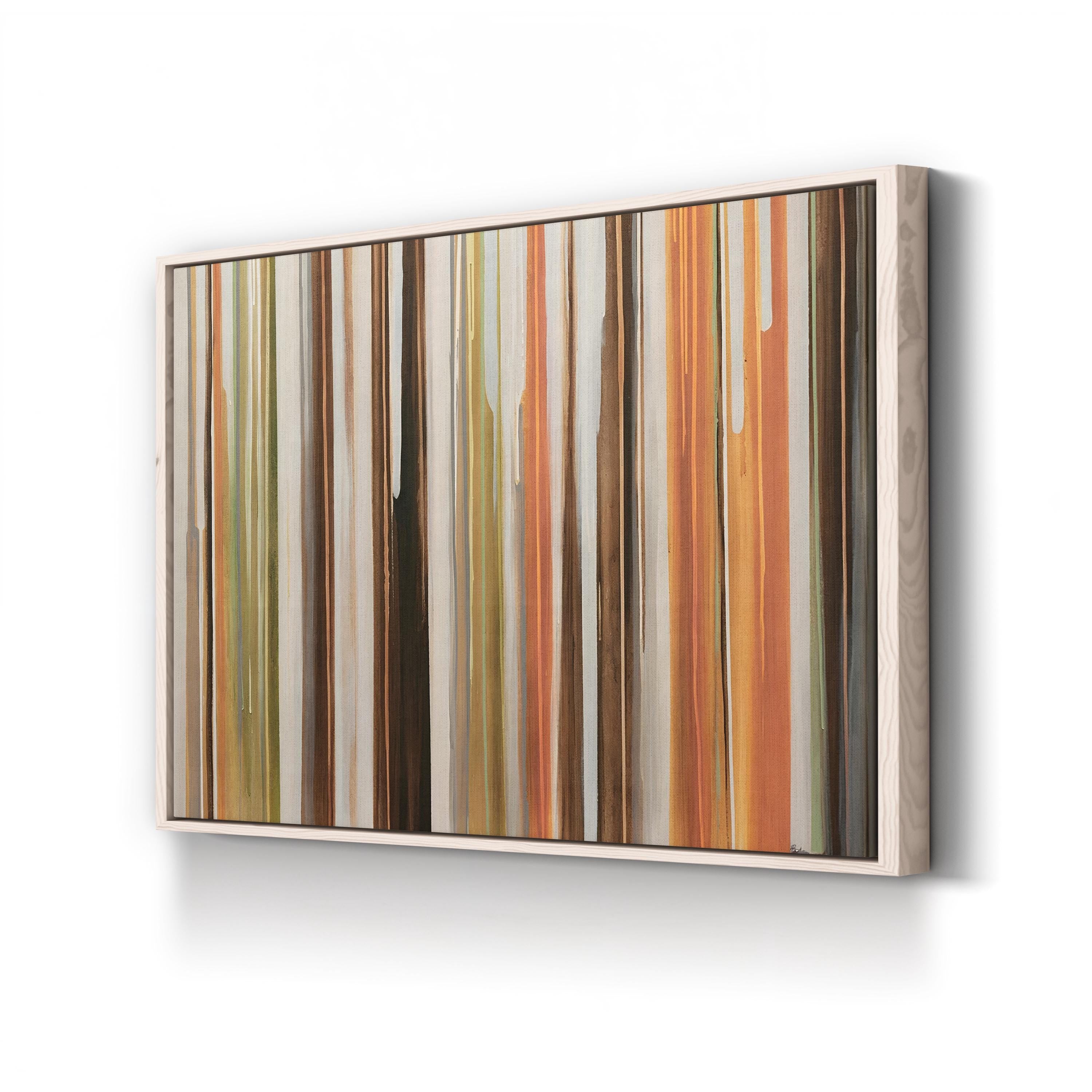 Polish II Wall Art | Contemporary Gold & Black Abstract Canvas by Sydney Edmunds