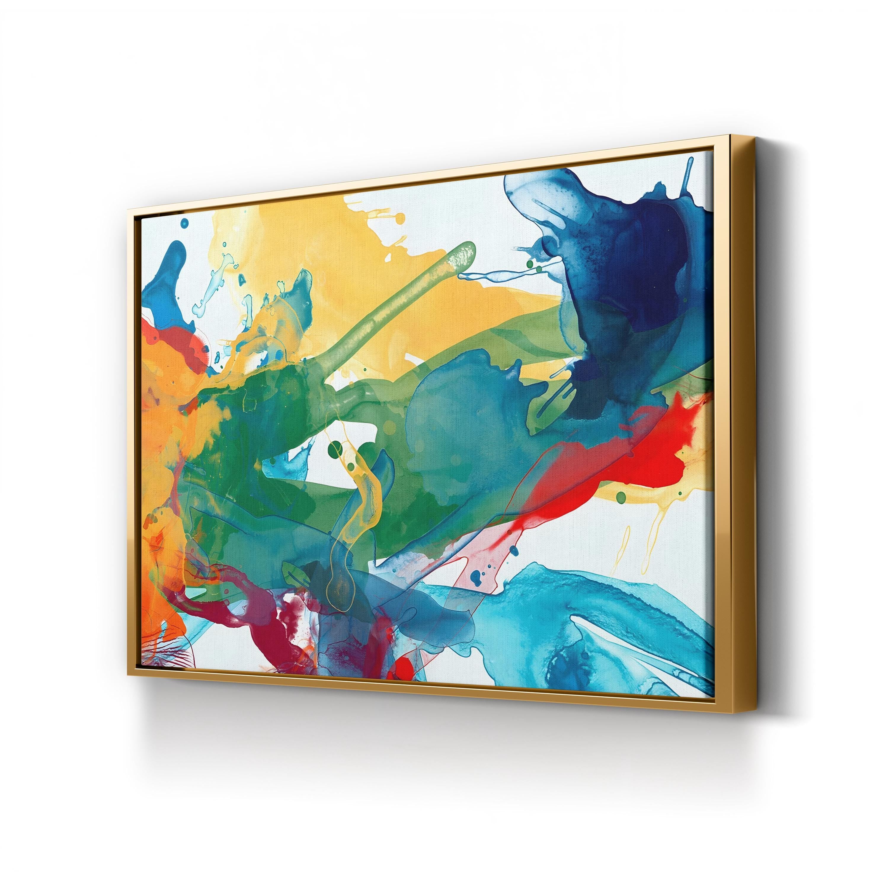 Primary Abstract I Wall Art by June Erica Vess