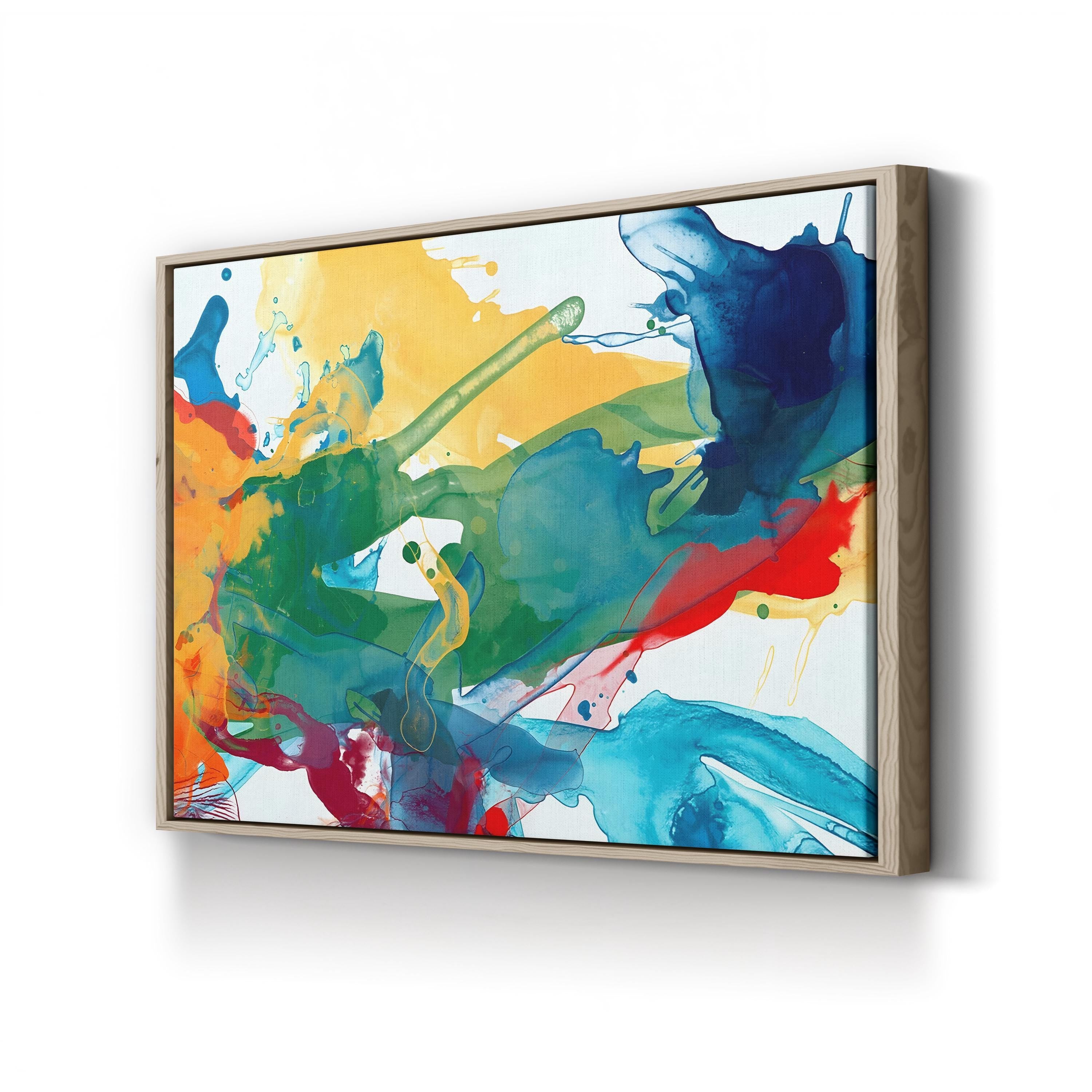 Primary Abstract I Wall Art by June Erica Vess