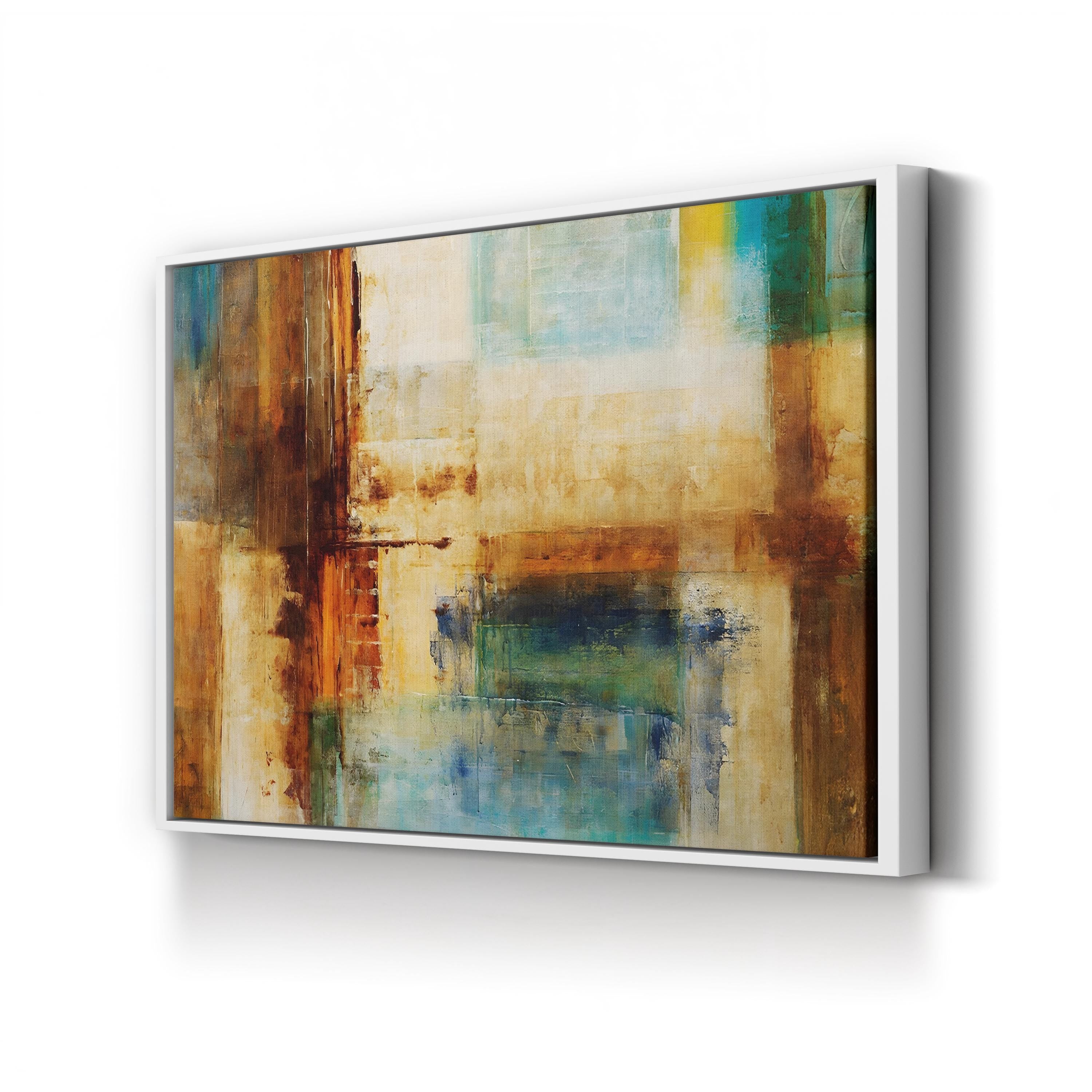 Recumbent Color Block Abstract – Joshua Schicker Wall Art | Contemporary Abstract Canvas Print