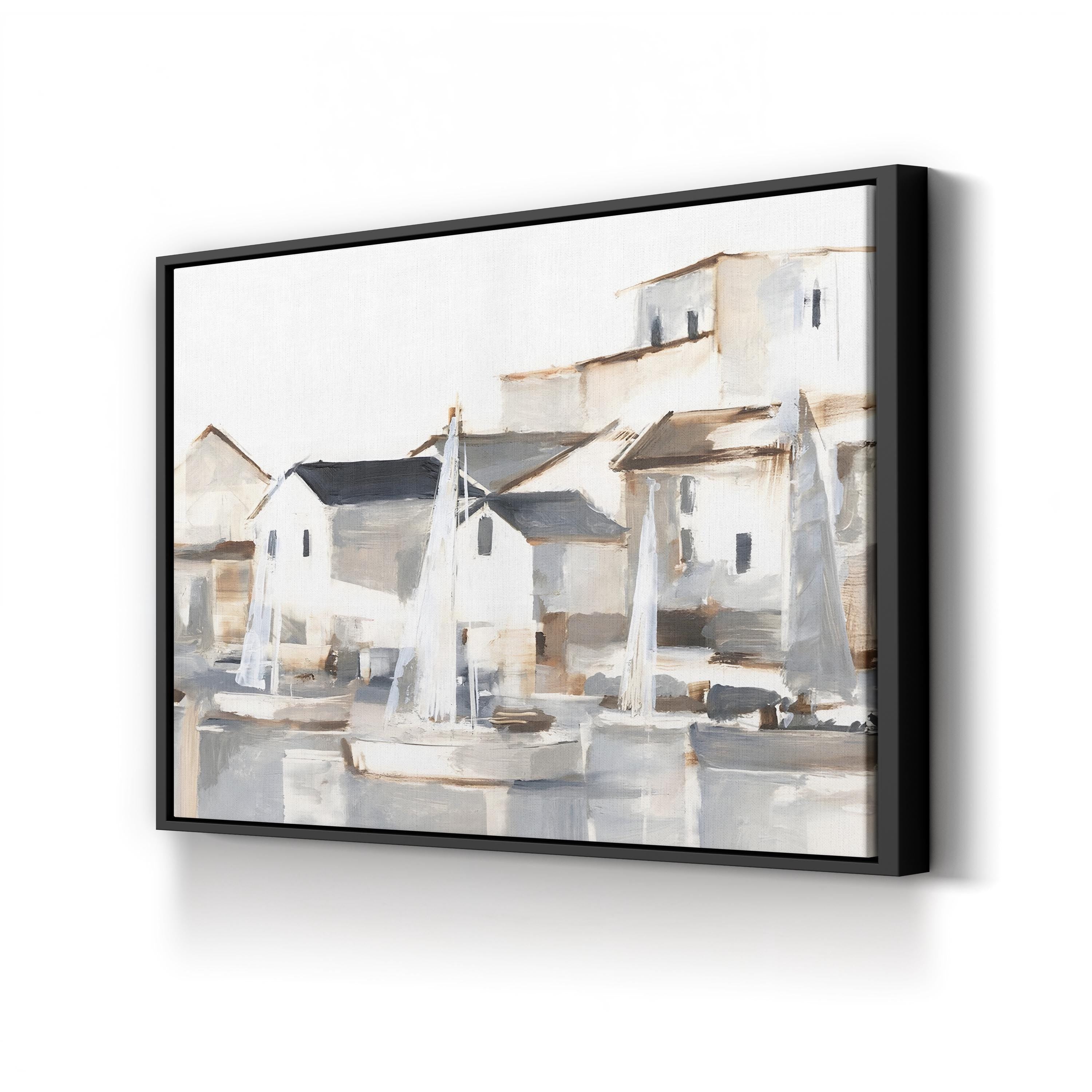 Right Conditions II Wall Art by Ethan Harper – Contemporary Coastal Nautical Canvas