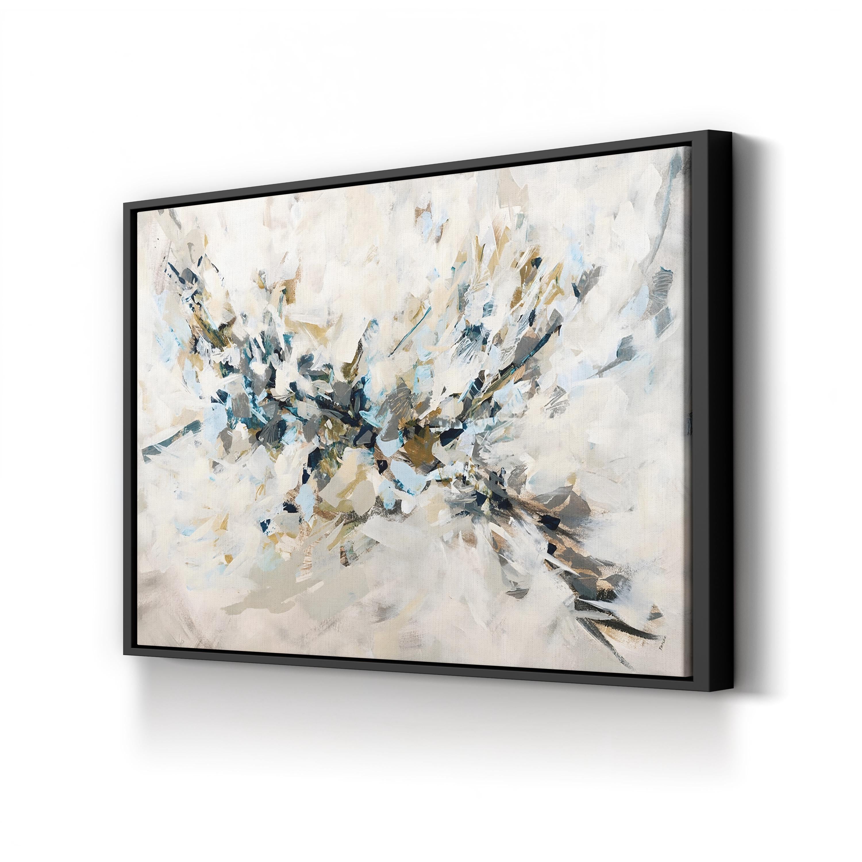 Rising Falcon Wall Art by Kari Taylor – Contemporary Abstract Bird in Flight Canvas