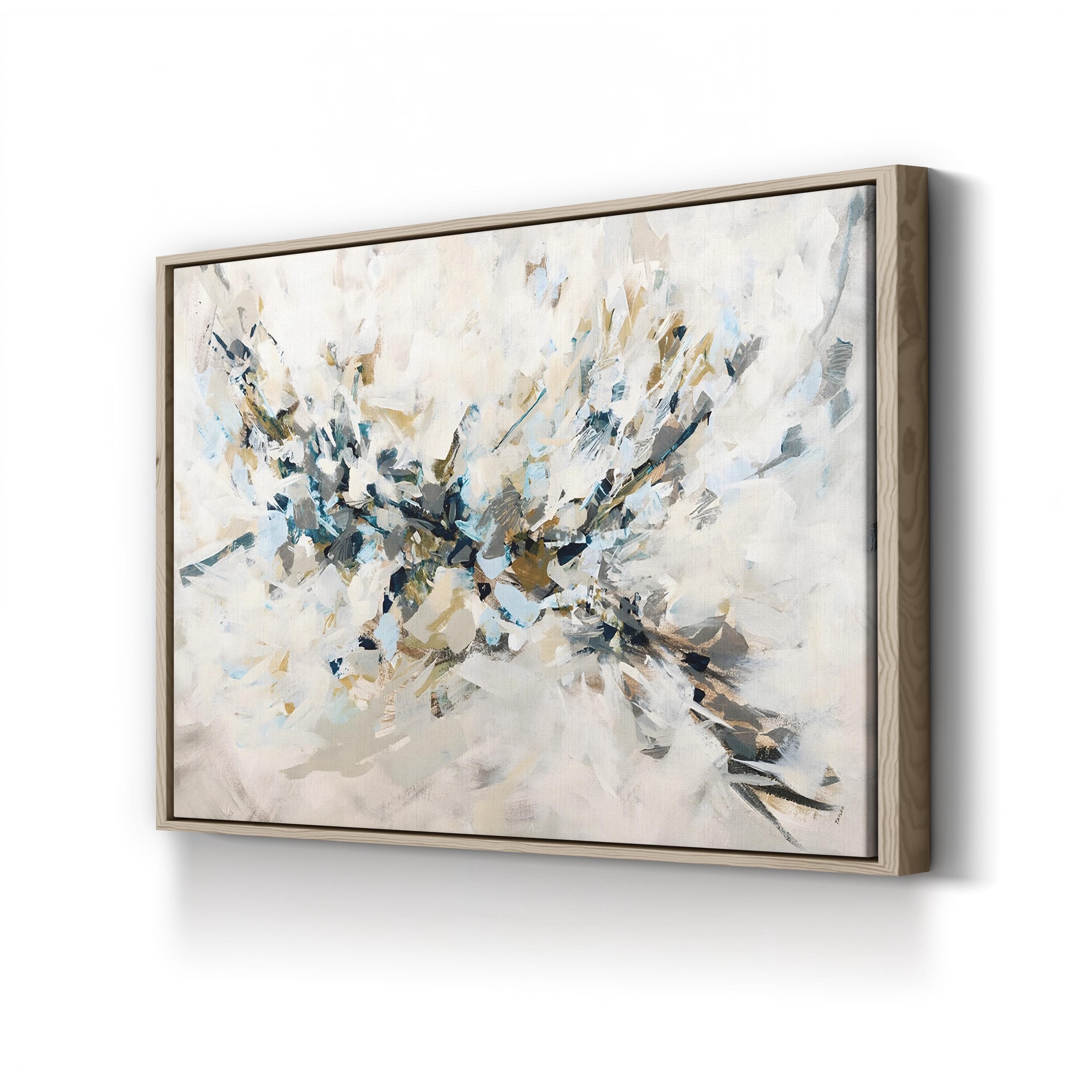 Rising Falcon Wall Art by Kari Taylor – Contemporary Abstract Bird in Flight Canvas