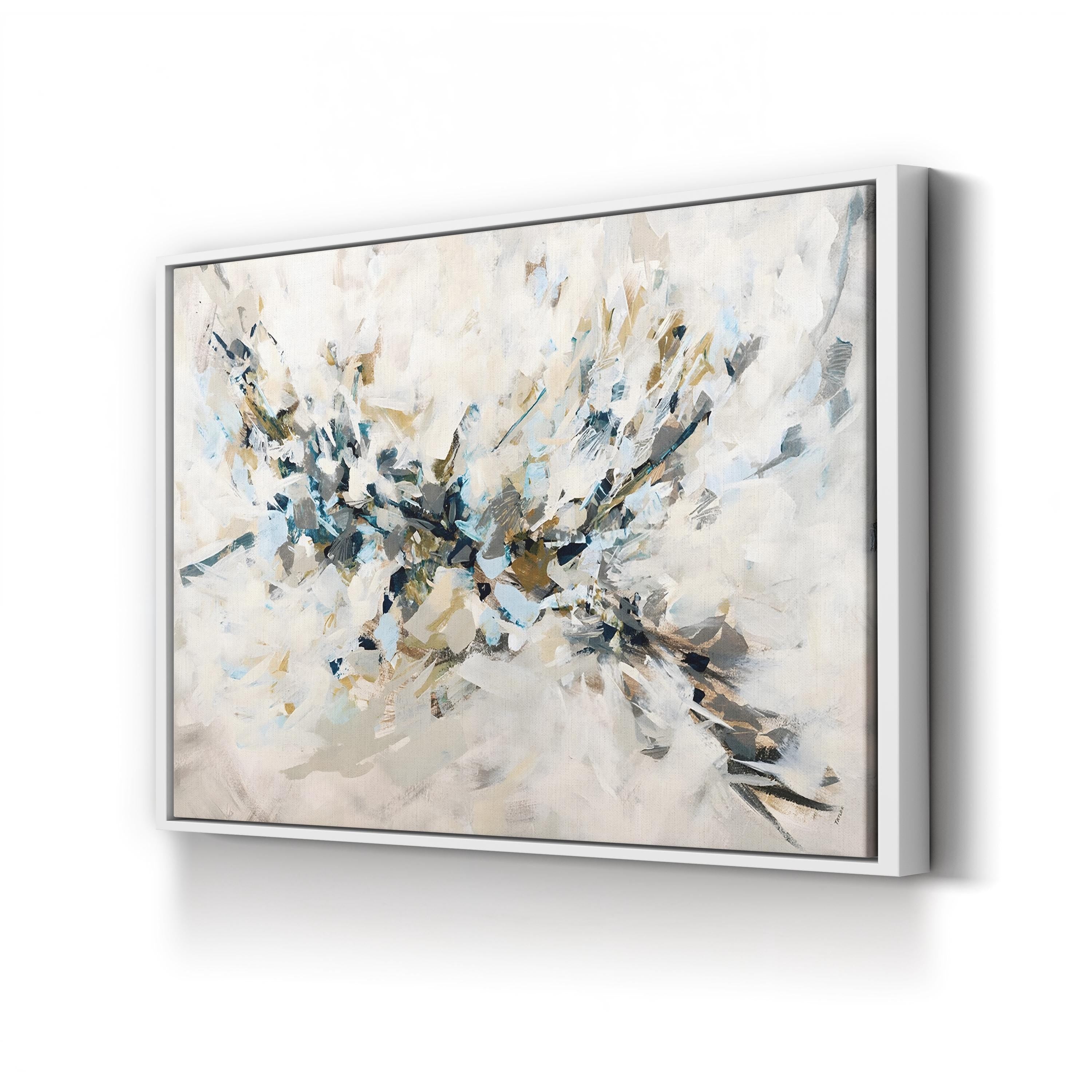 Rising Falcon Wall Art by Kari Taylor – Contemporary Abstract Bird in Flight Canvas