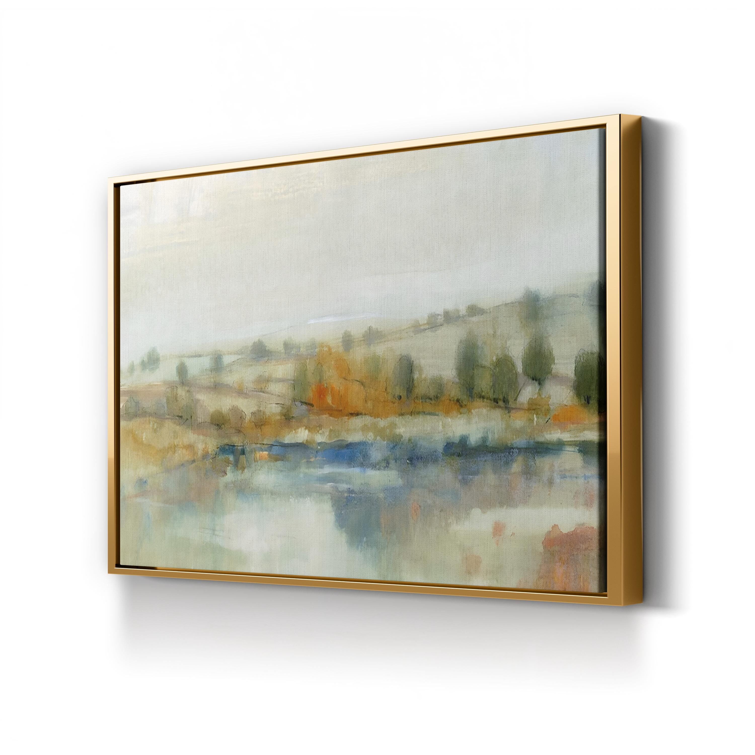 River Bank I Canvas Wall Art by Tim O’Toole – Serene Landscape Print