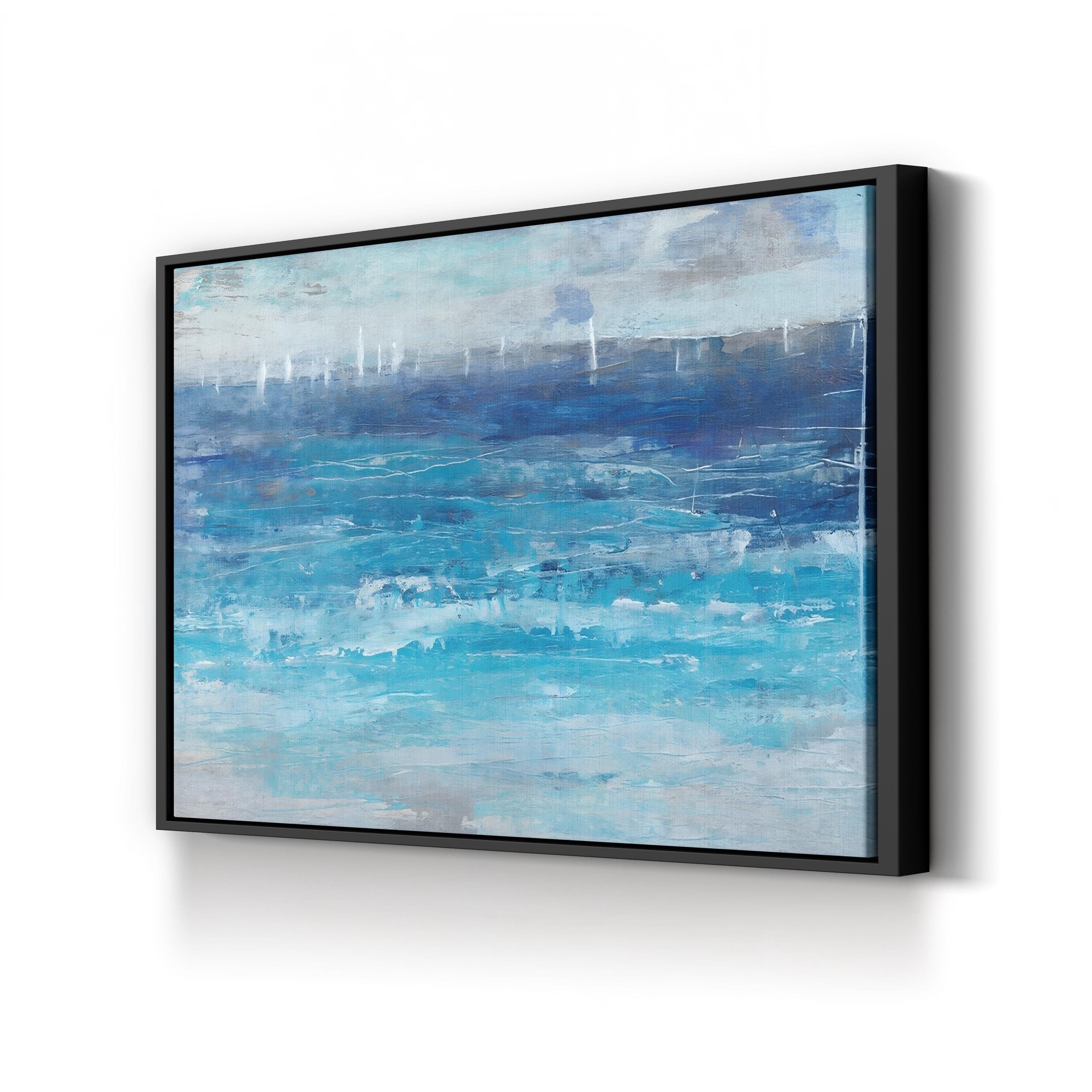 Sailing Afar I – Contemporary Abstract Ocean Wave Wall Art by Tim O’Toole