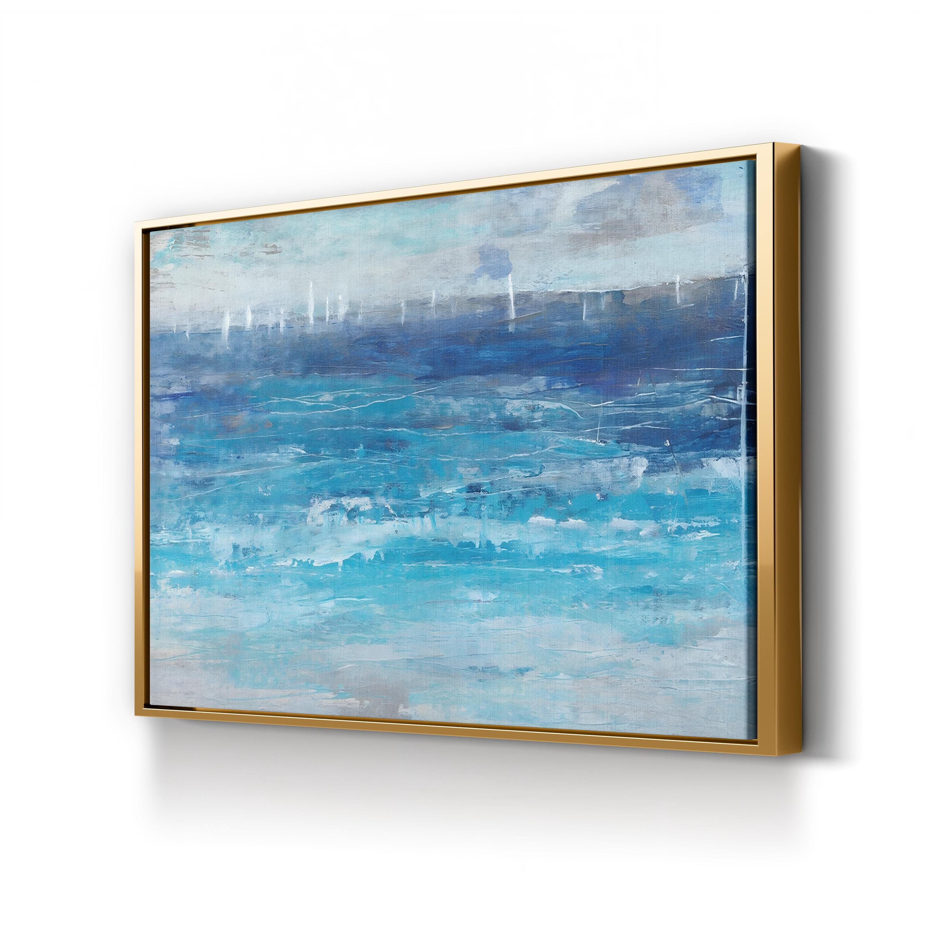 Sailing Afar I – Contemporary Abstract Ocean Wave Wall Art by Tim O’Toole