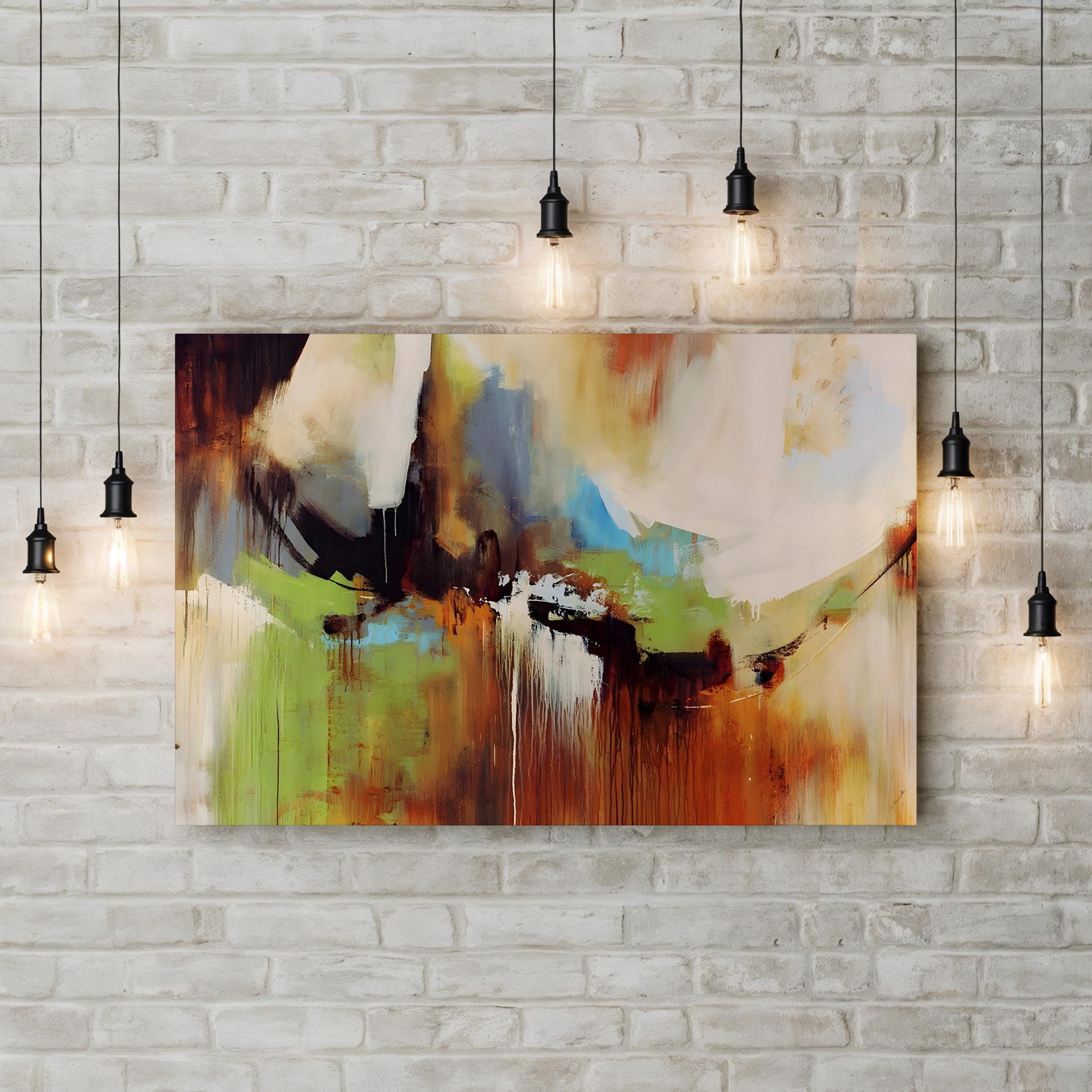 Sienna Wall Art by Sydney Edmunds – Contemporary Abstract Painting Print