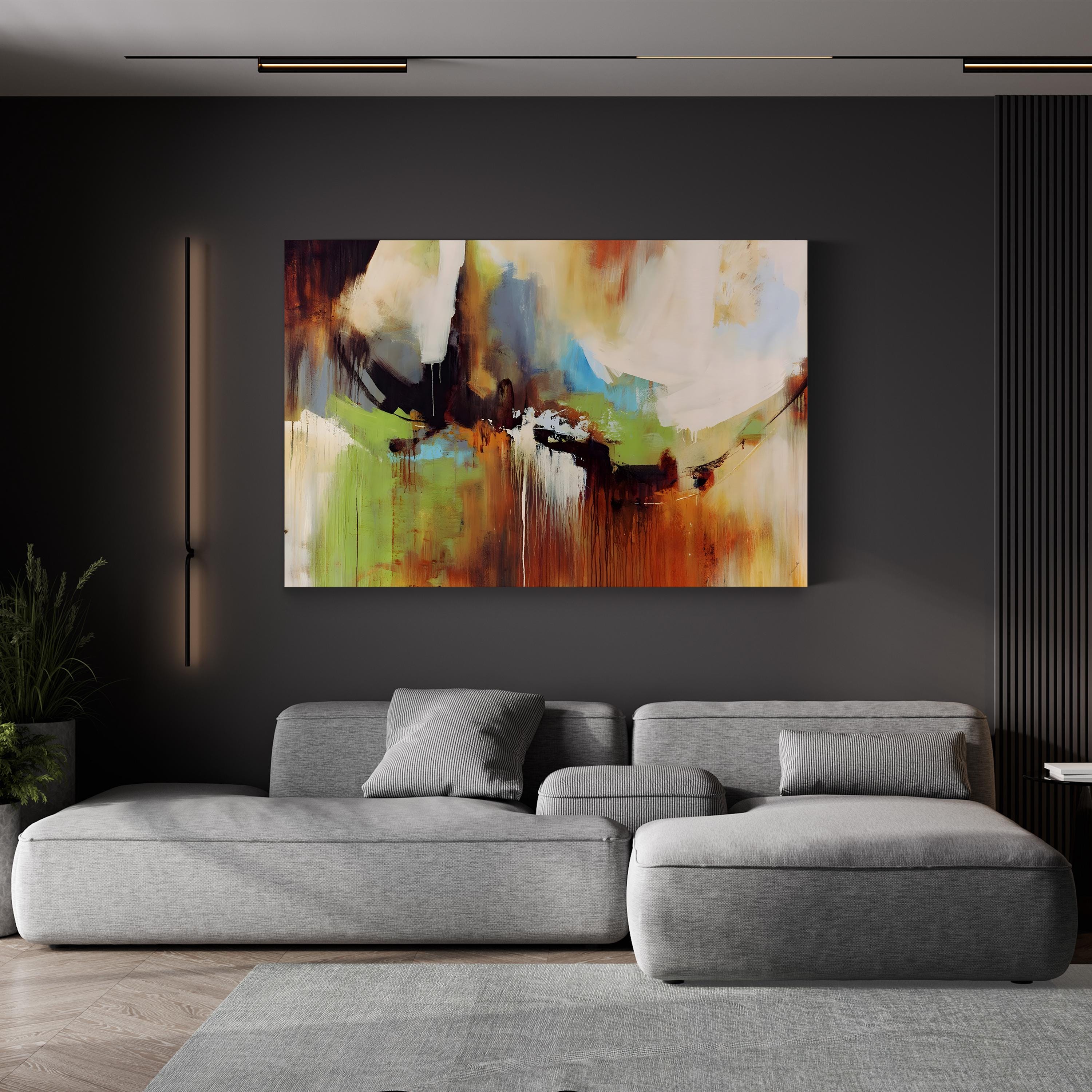 Sienna Wall Art by Sydney Edmunds – Contemporary Abstract Painting Print