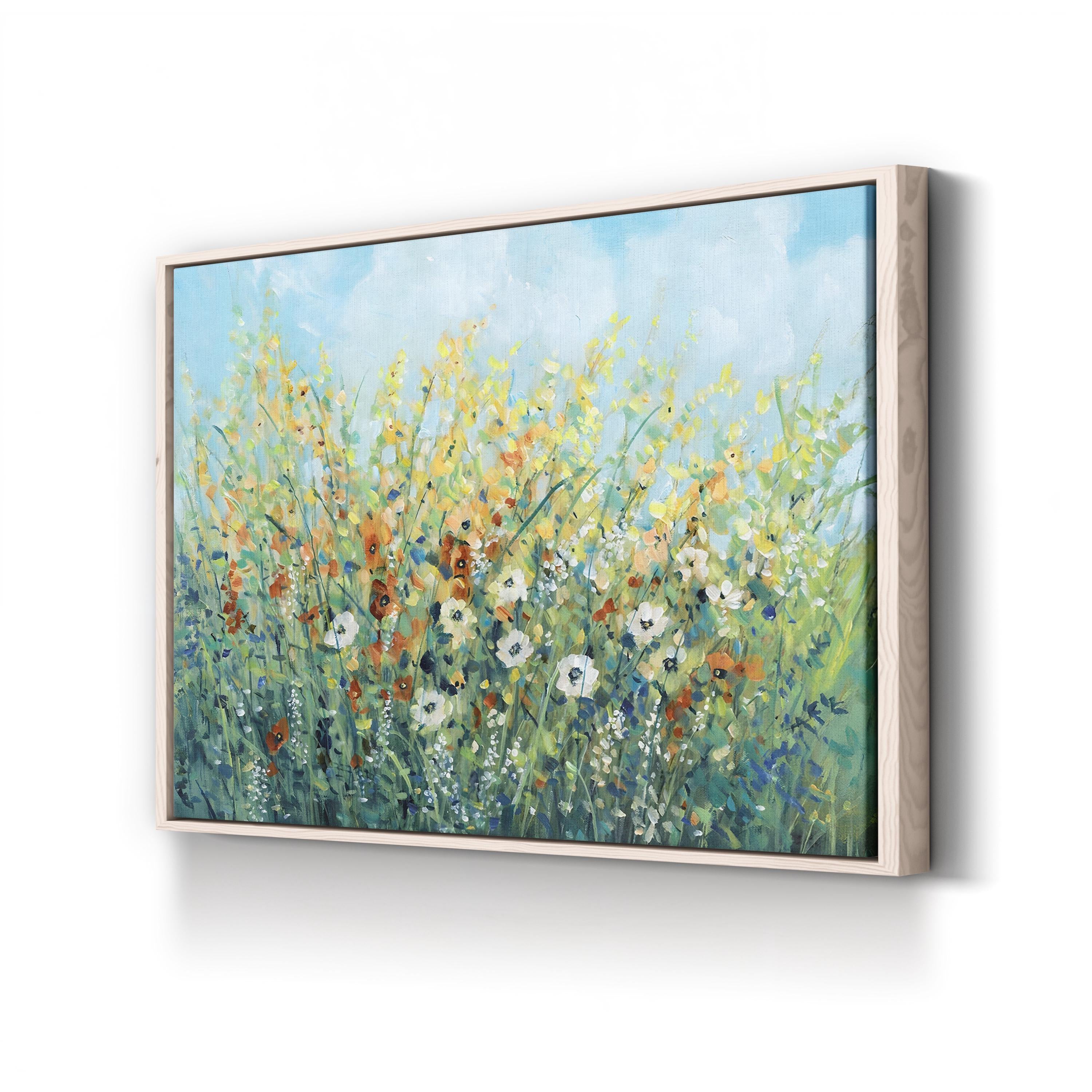 Summer Flowering I Wall Art by Tim O’Toole – Contemporary Floral Canvas Print