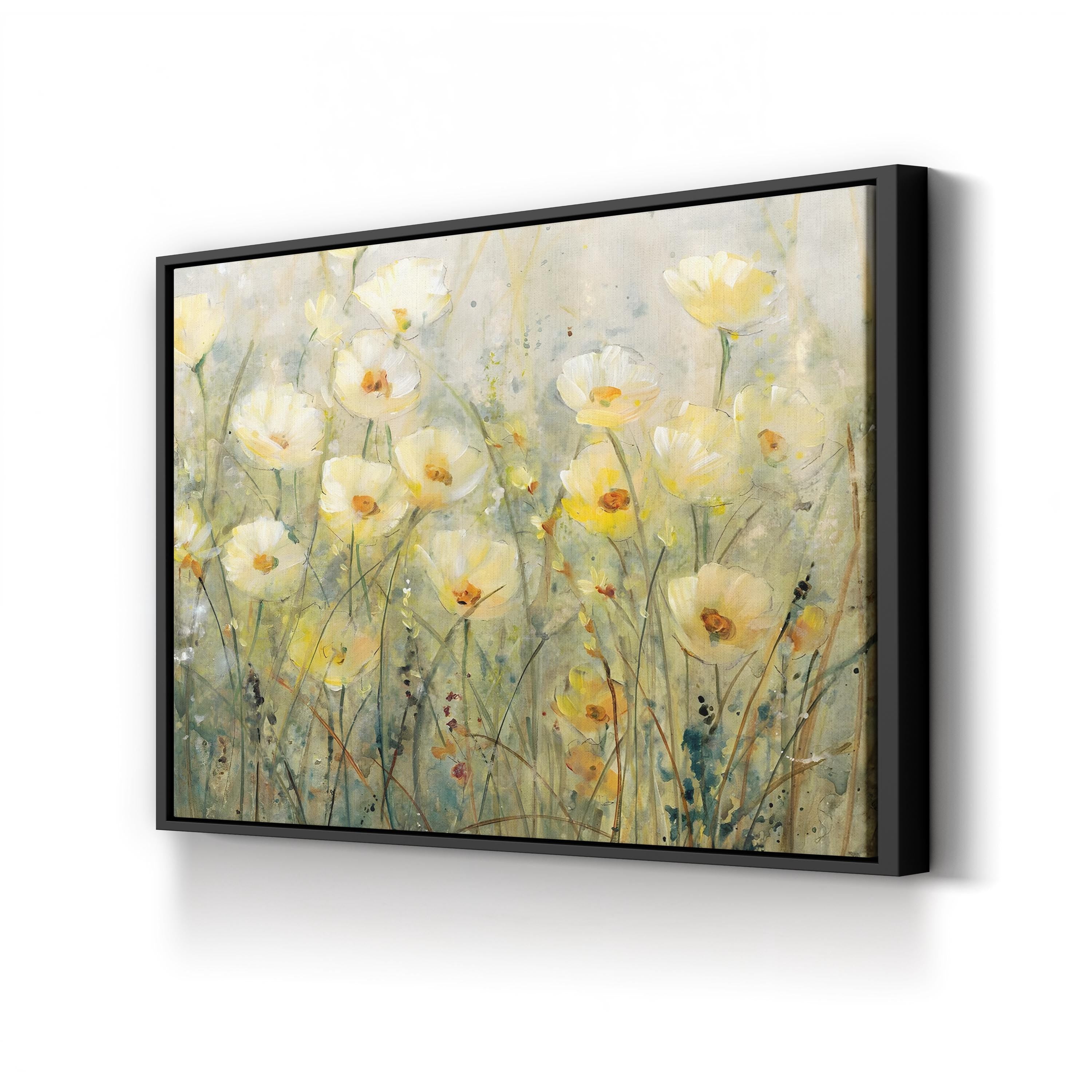 Summer in Bloom I Wall Art by Tim O’Toole – Contemporary Floral Canvas Print
