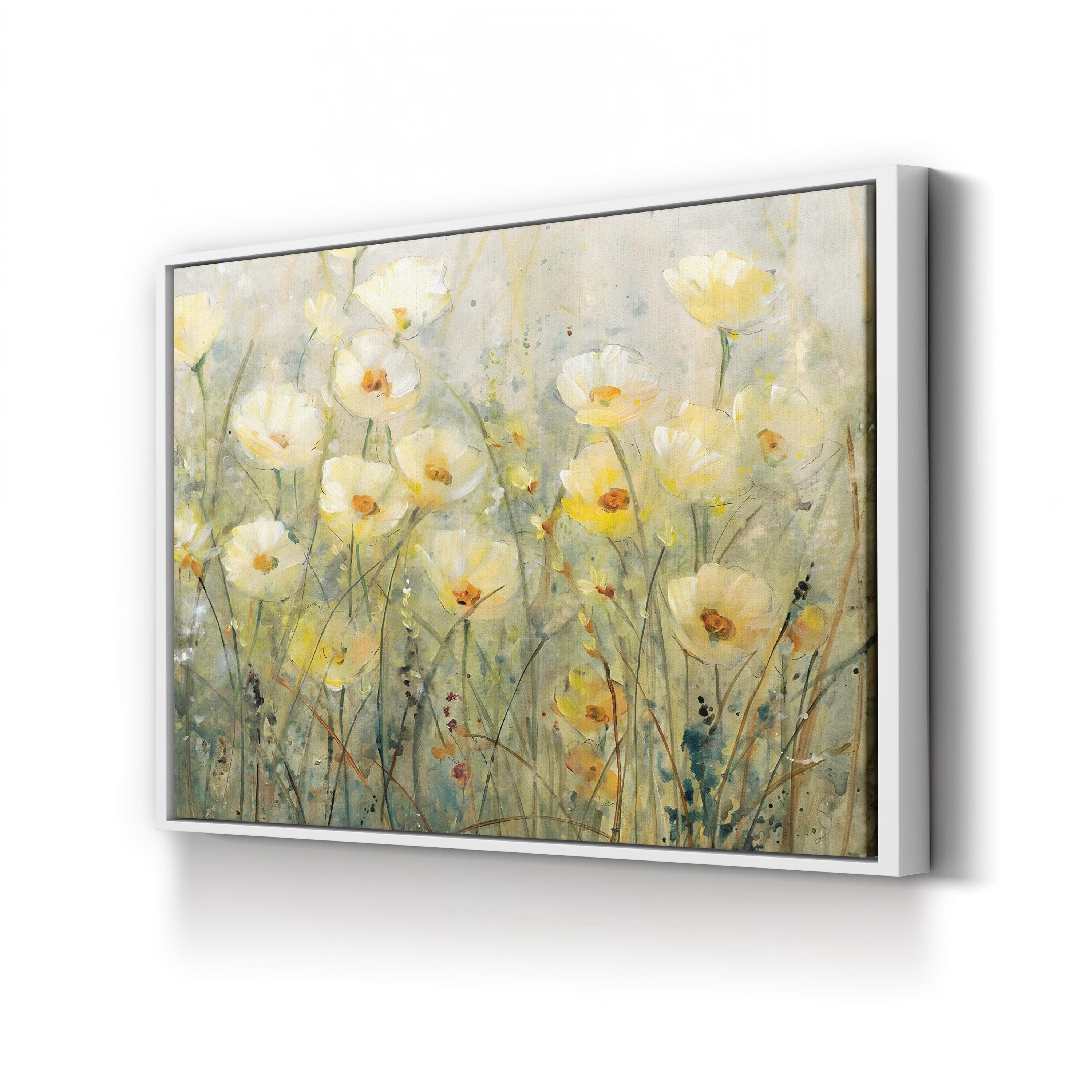 Summer in Bloom I Wall Art by Tim O’Toole – Contemporary Floral Canvas Print