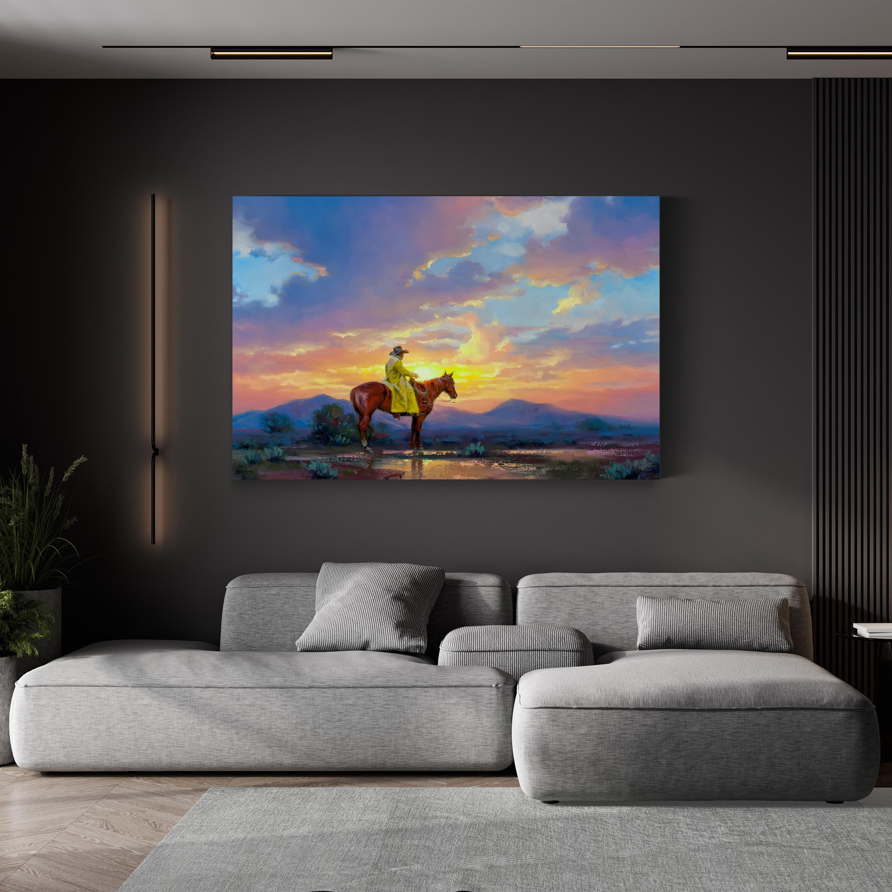Sun Burn Wall Art by Jack Sorenson