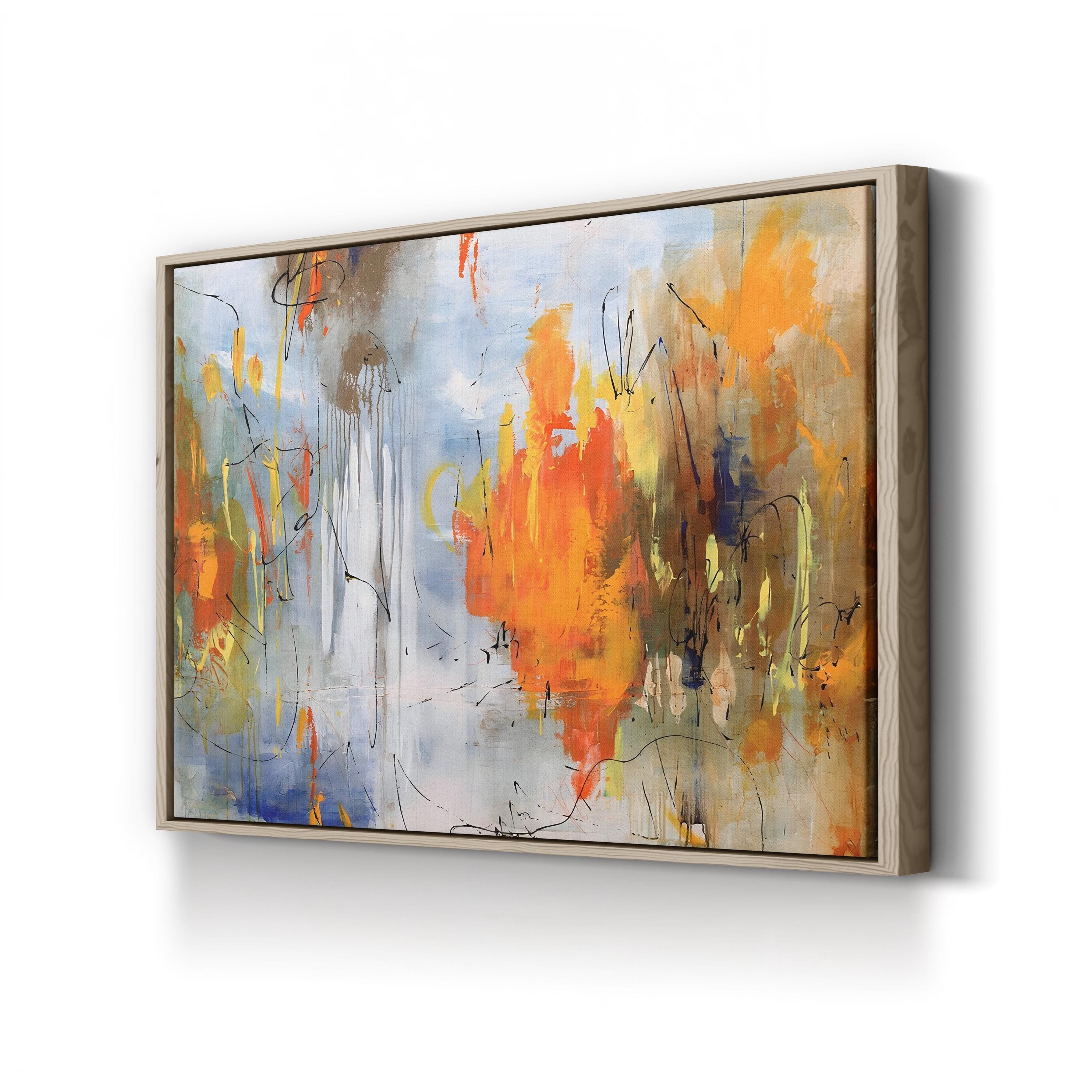 Sundowners Wall Art by Joshua Schicker | Contemporary Abstract Sunset Canvas Print