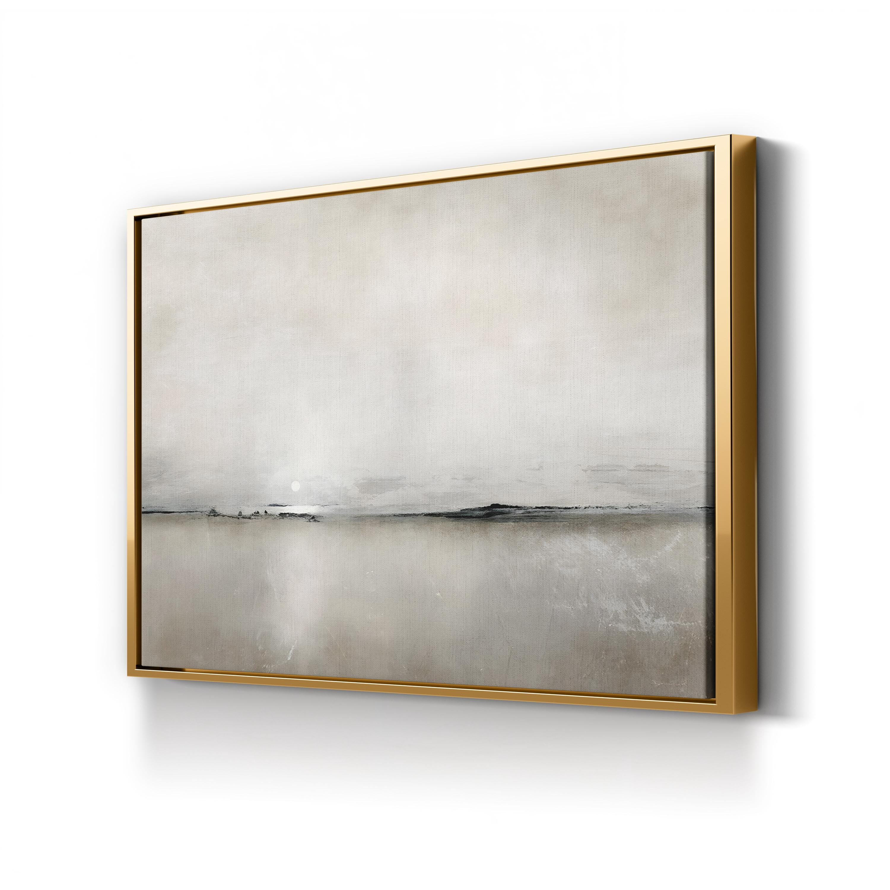 Sunlight Bay | Contemporary Minimalist Coastal Landscape Wall Art by Dan Hobday