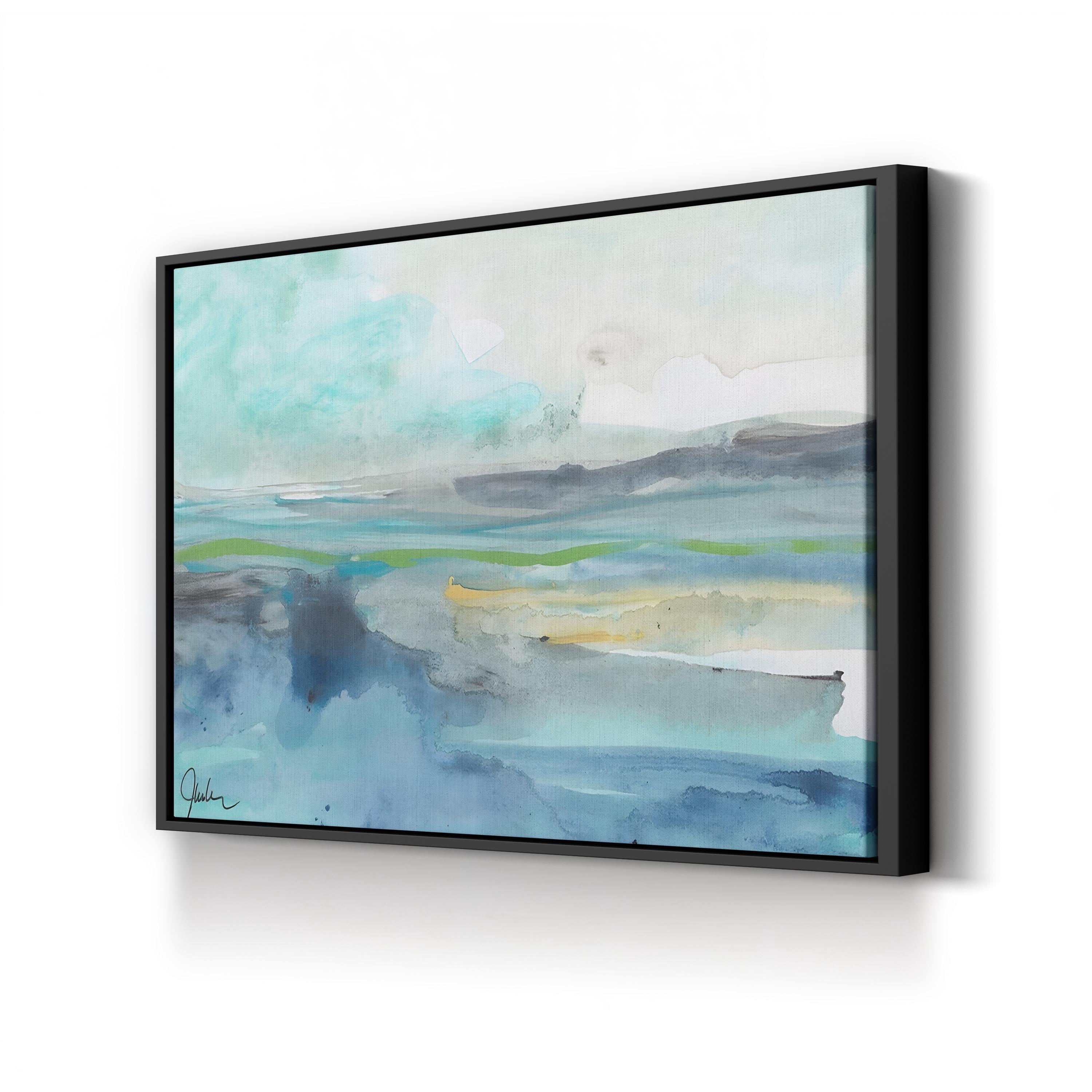 Tempestuous Sea Canvas Art – Dramatic Ocean Waves Coastal Wall Decor