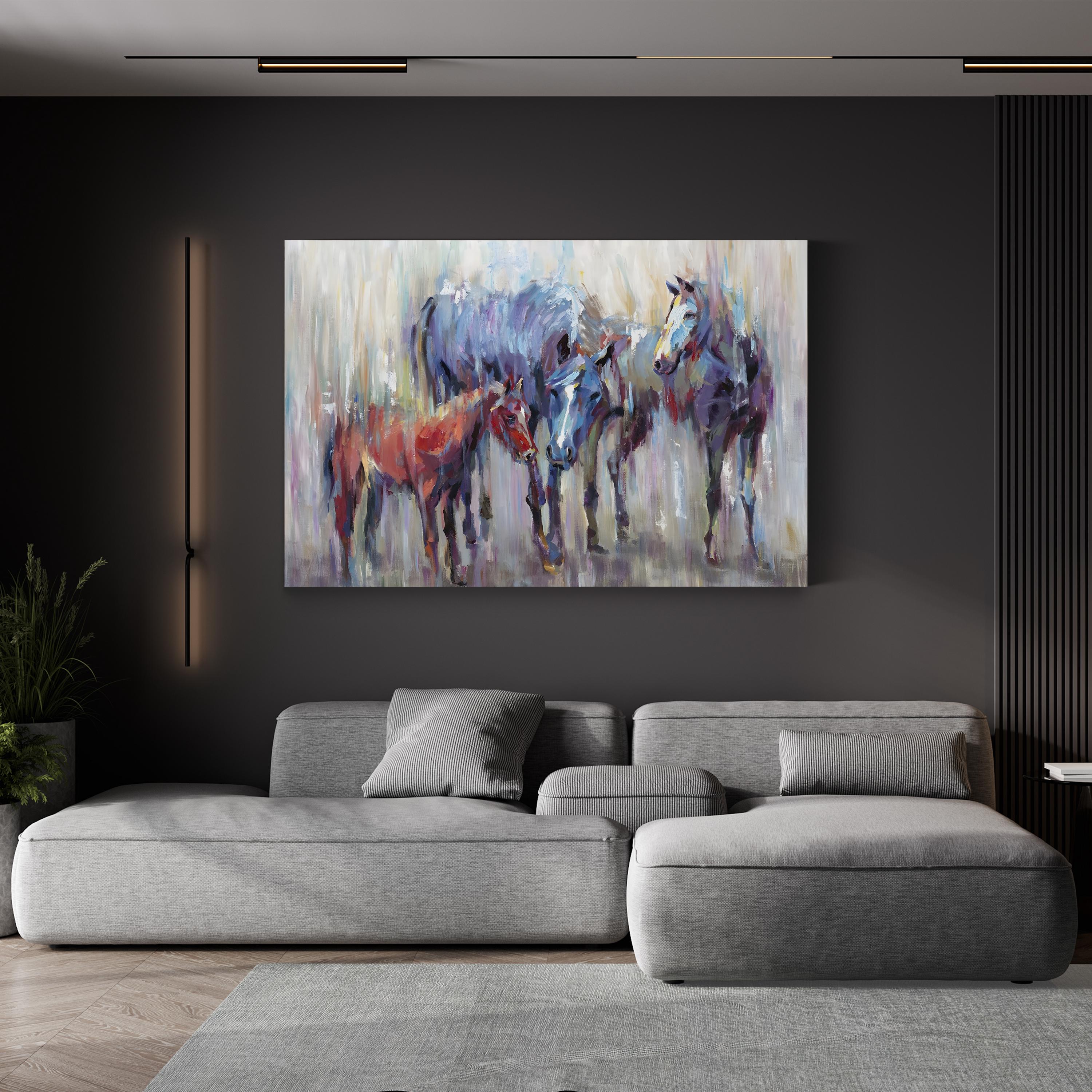 Three Horse I Wall Art by Art Atelier Alliance