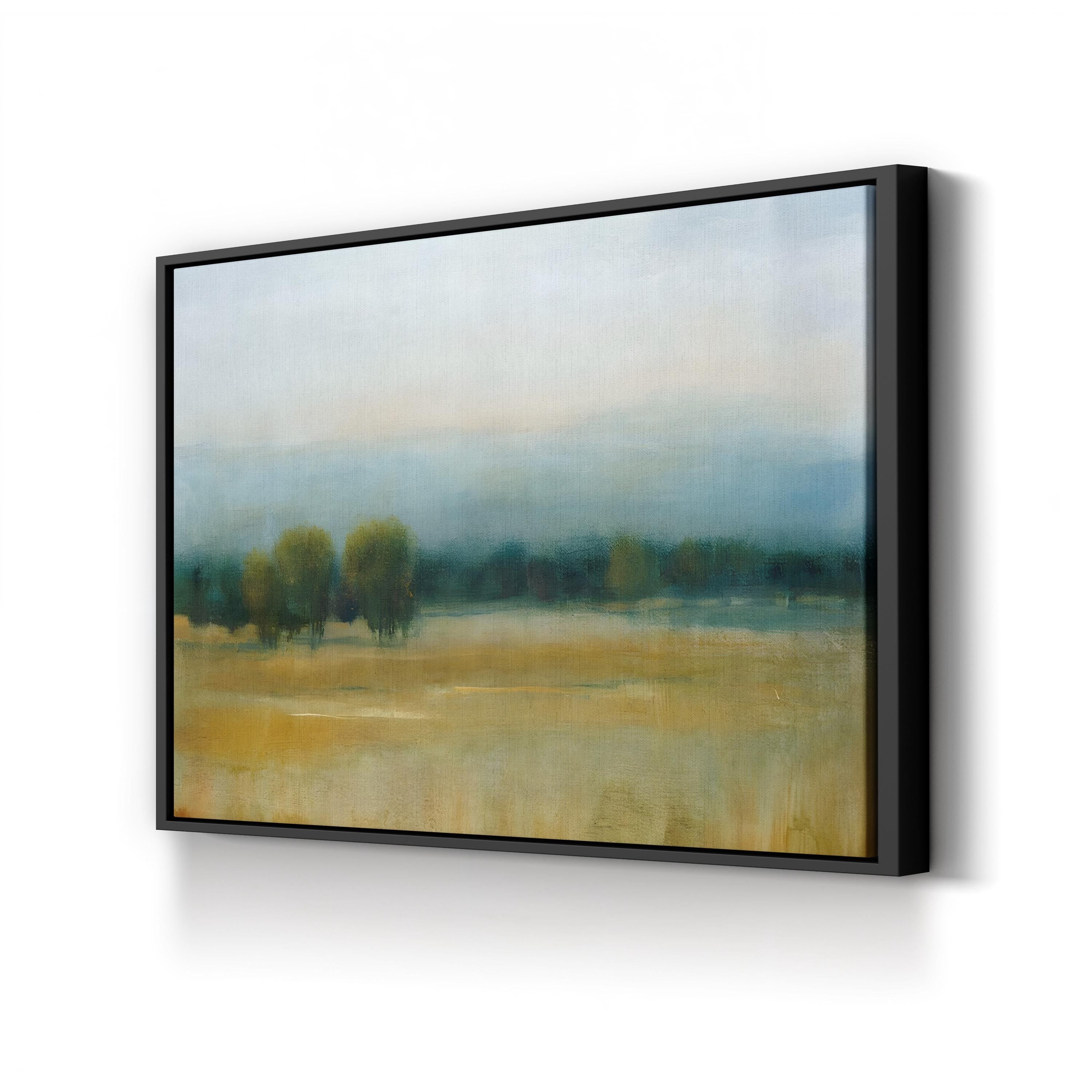 Tranquil Morning I Wall Art by Tim O’Toole – Contemporary Pastel River Landscape