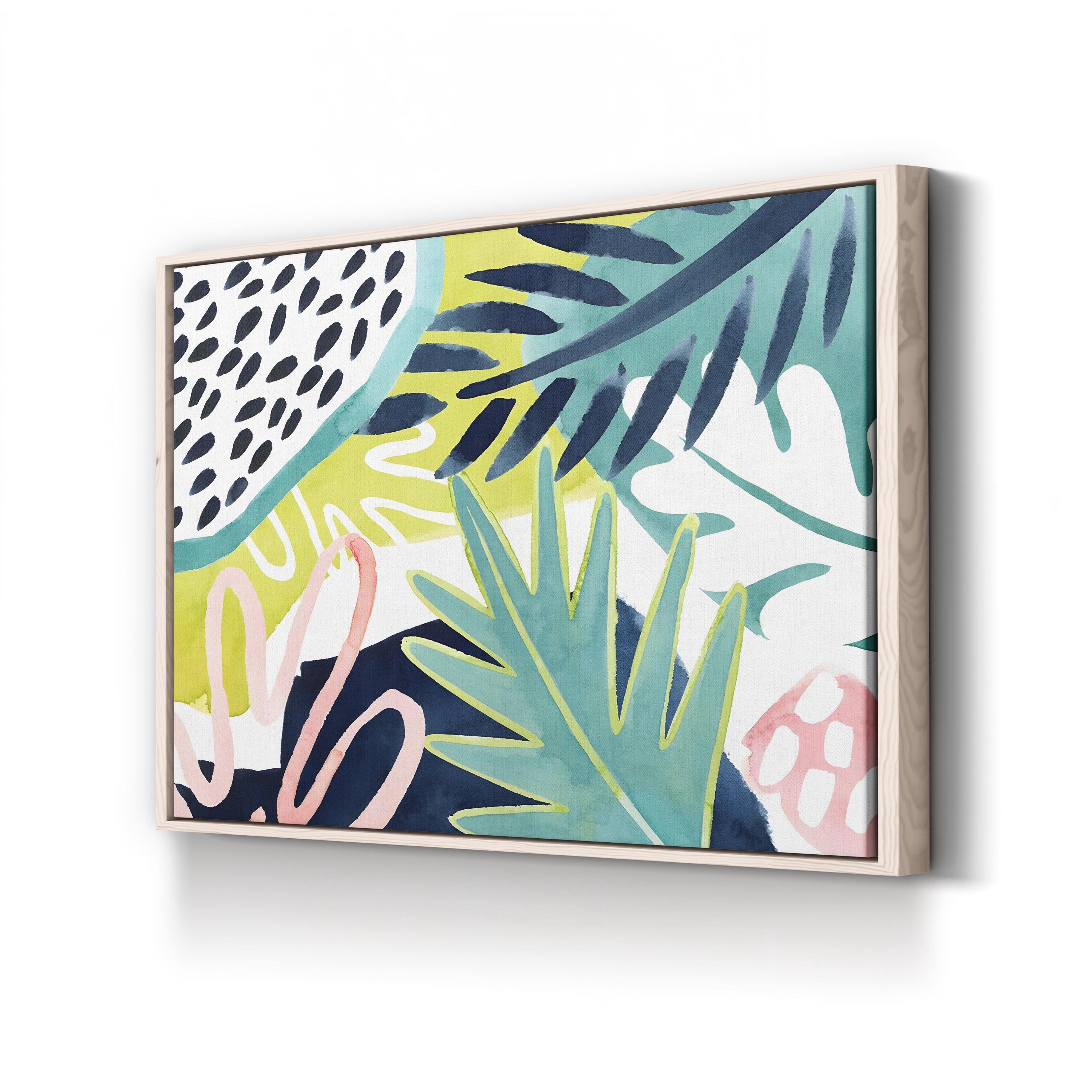 Tropical Palm Leafs Salve I by Grace Popp