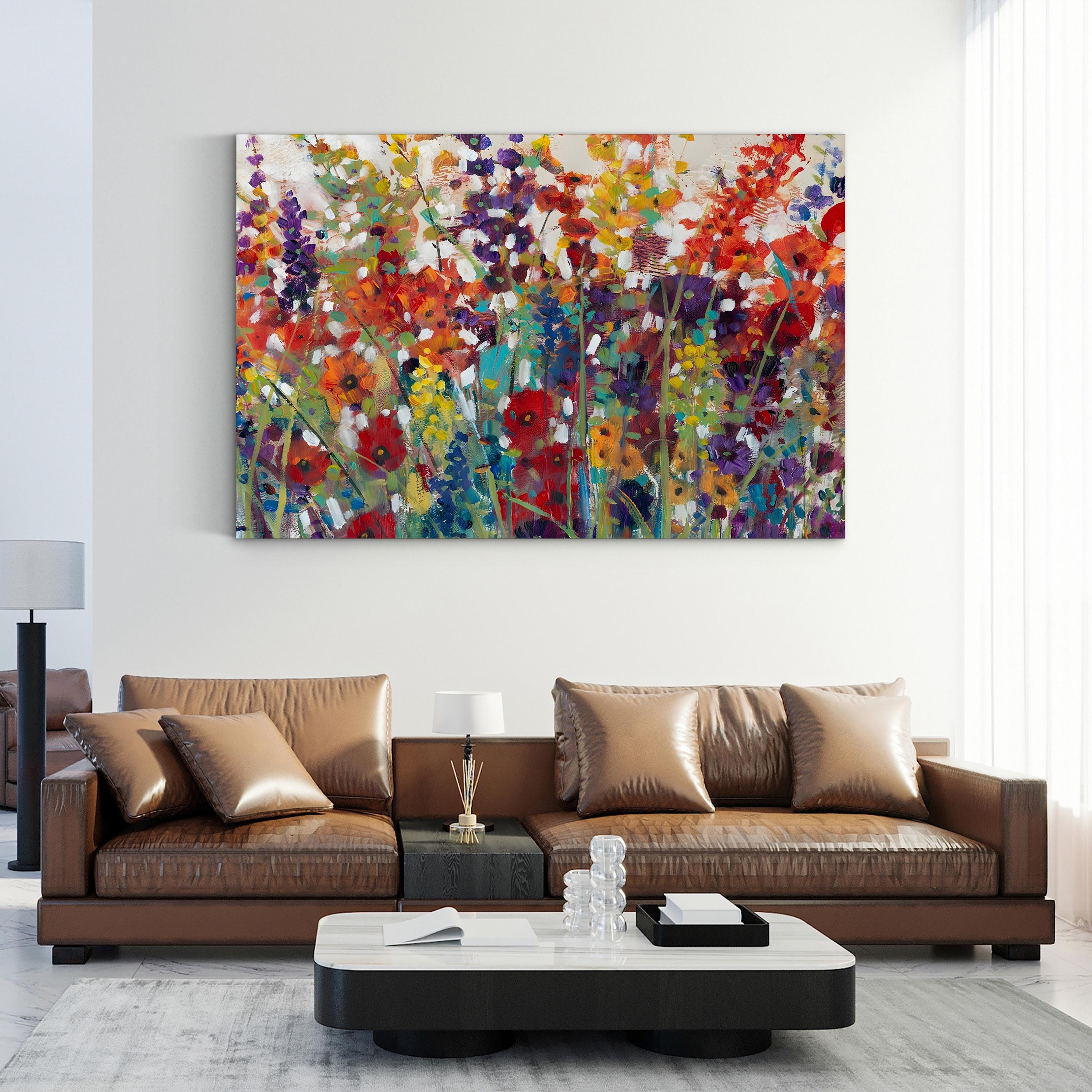 Variety of Sprouting Wildflowers II  Wall Art by Tim O’Toole