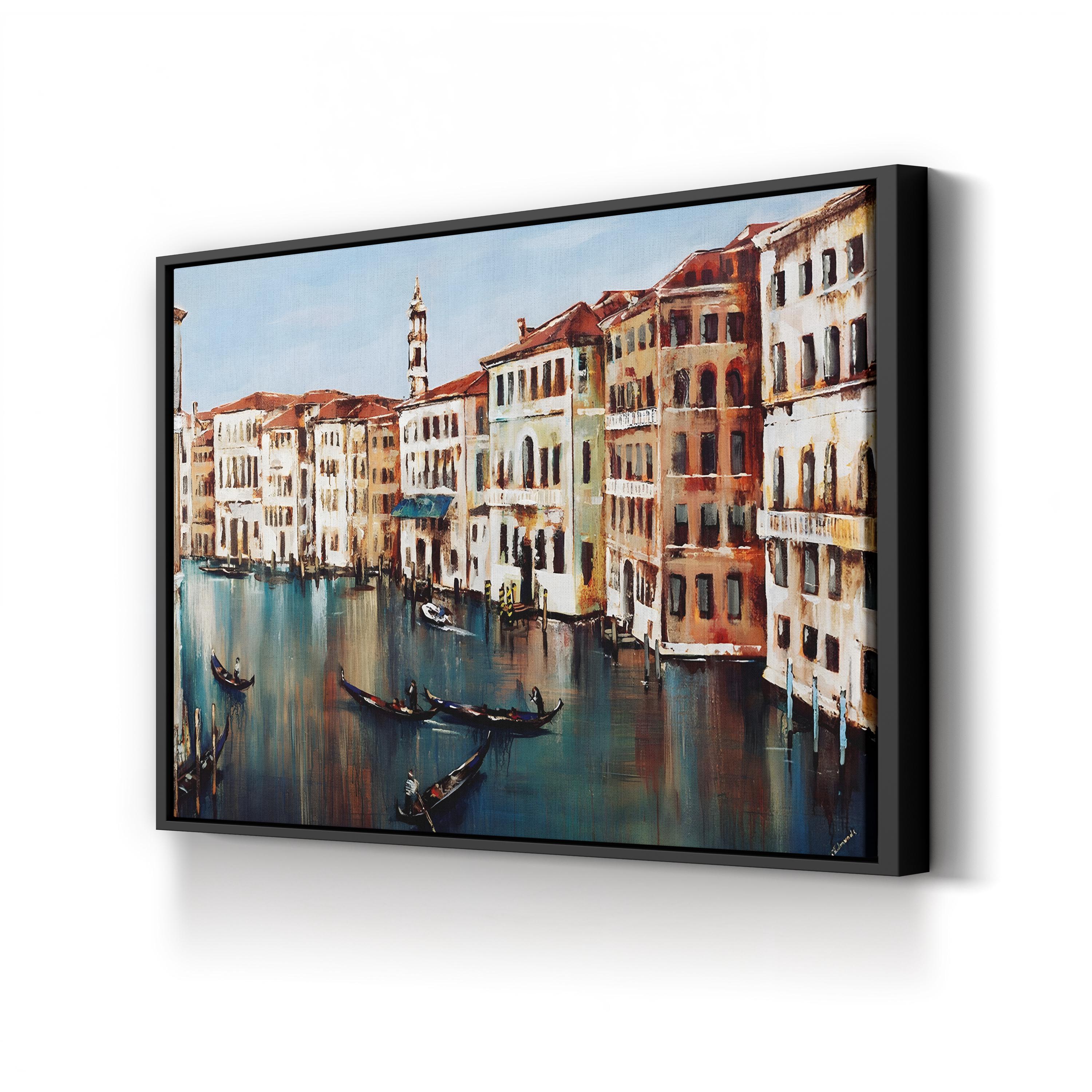 Grand Canal Cityscape in Venice, Italy during Spring by Sydney Edmunds