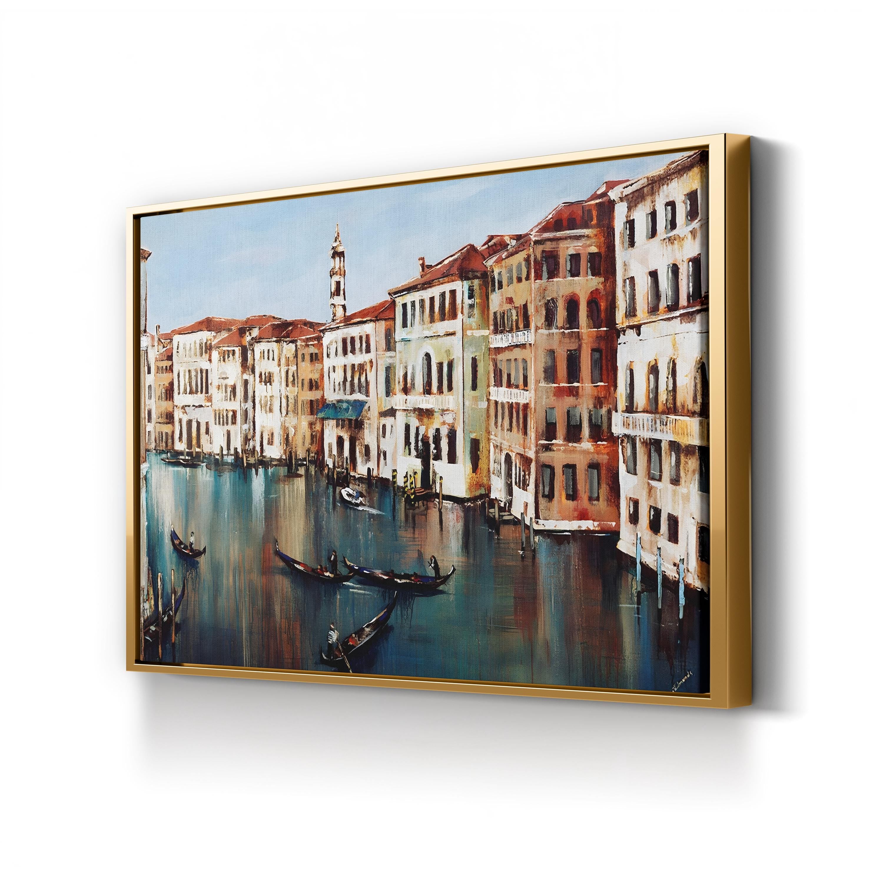 Grand Canal Cityscape in Venice, Italy during Spring by Sydney Edmunds