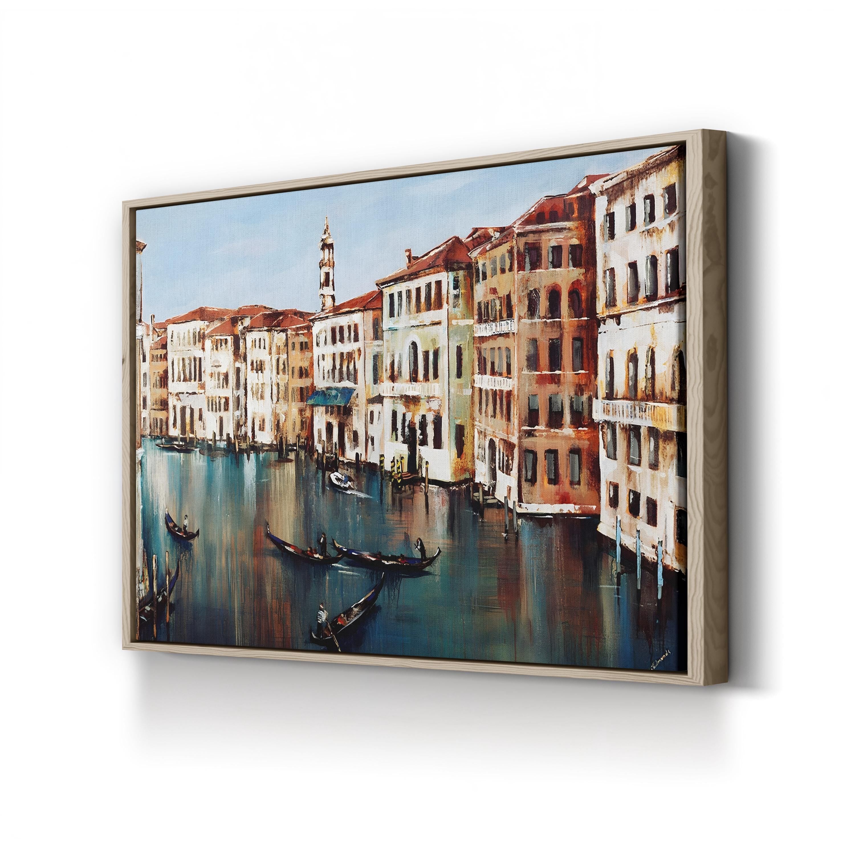 Grand Canal Cityscape in Venice, Italy during Spring by Sydney Edmunds