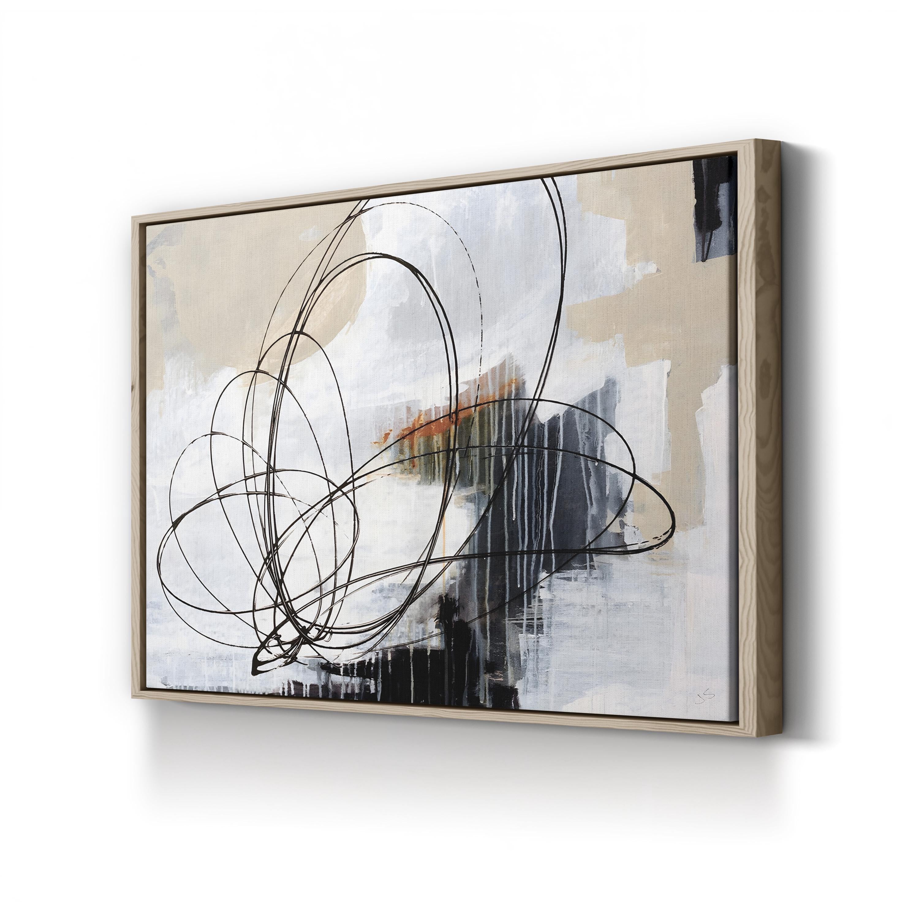 Verse II Wall Art by Joshua Schicker | Contemporary Abstract Line Art Canvas