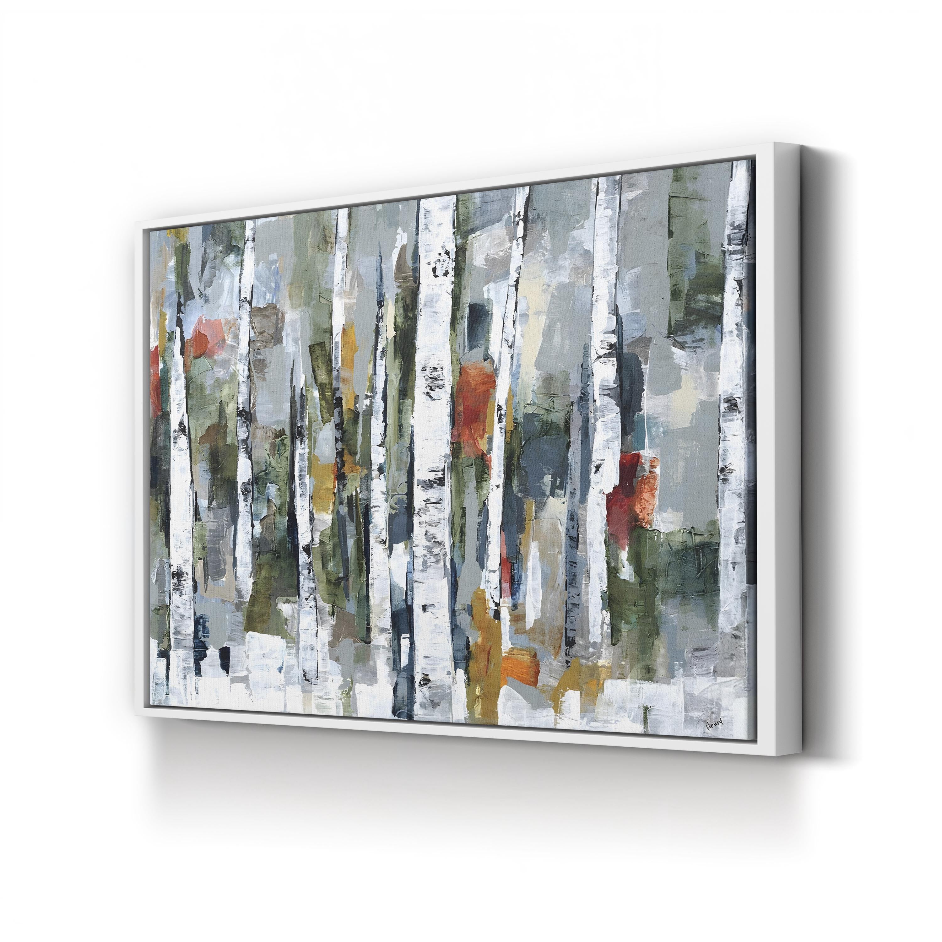 Vibrant Nature Wall Art by Alexys Henry | Contemporary Abstract Forest Canvas Print