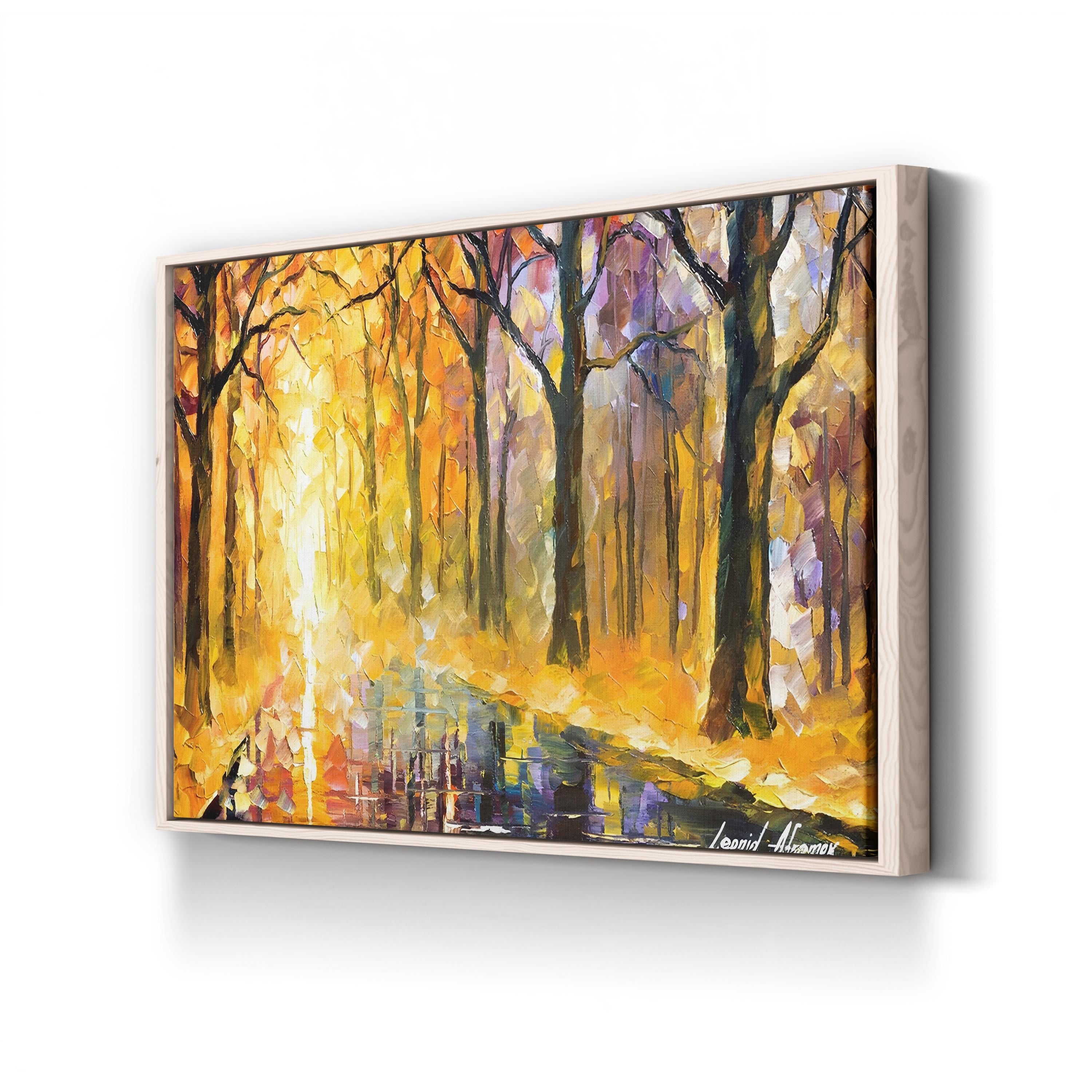 Vibrations That Never End Wall Art by Leonid Afremov