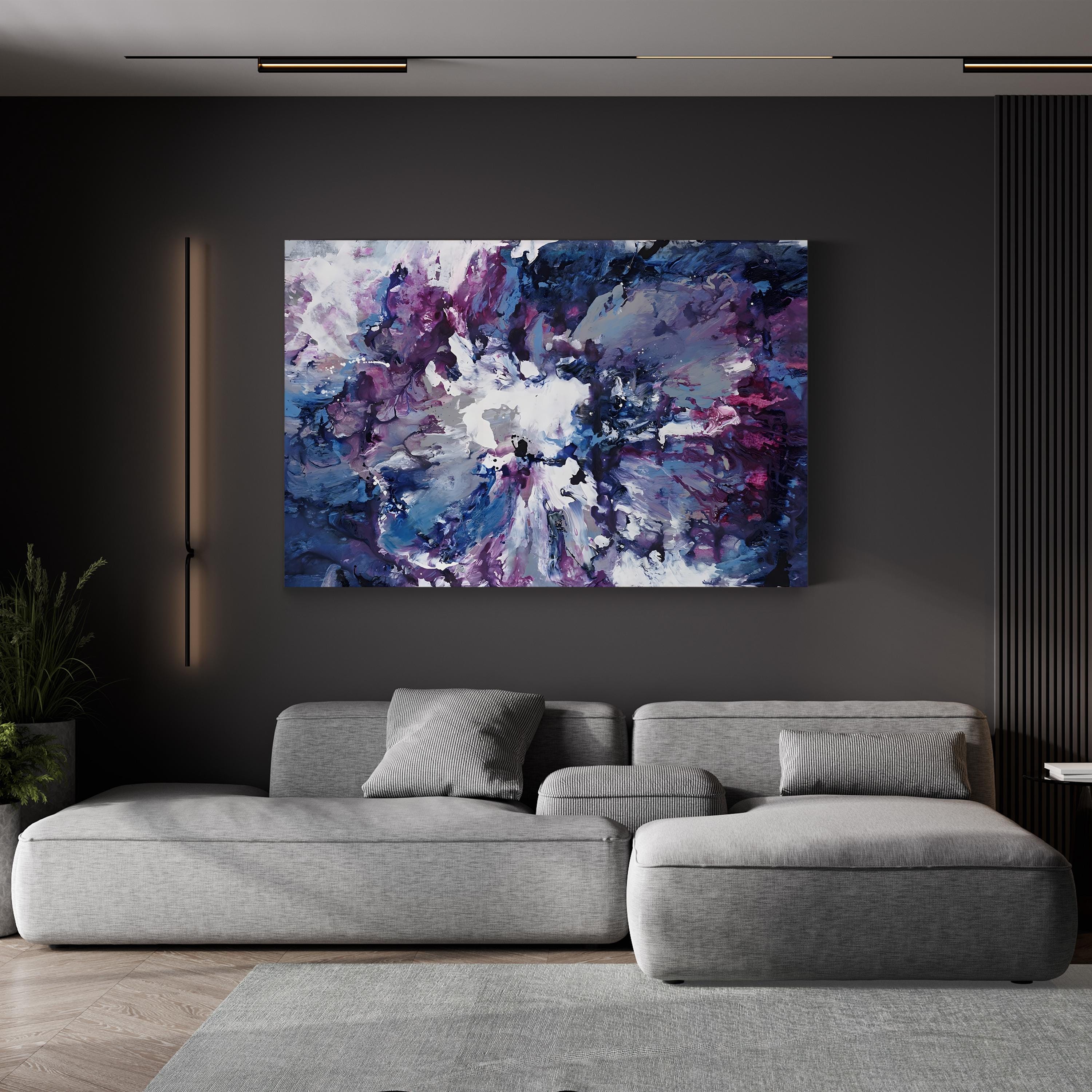 Violet Waters Seduction Wall Art by Sydney Edmunds