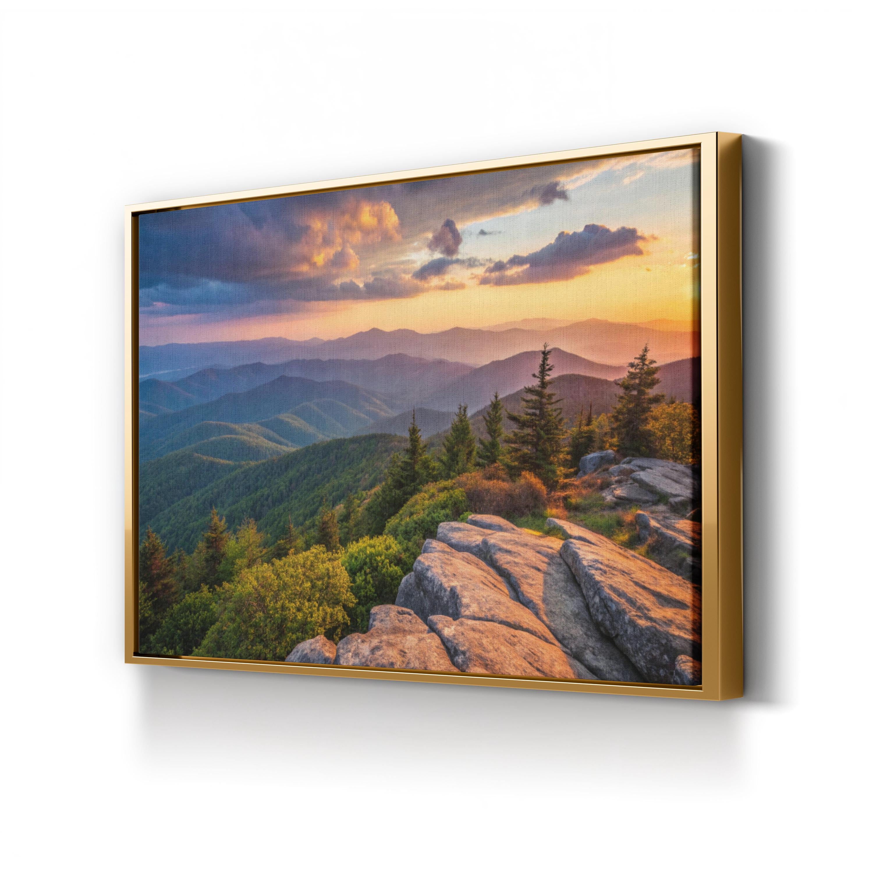 Roan Mountain Appalachian Trail – Vintage Photography Wall Art | Landscape Canvas Print