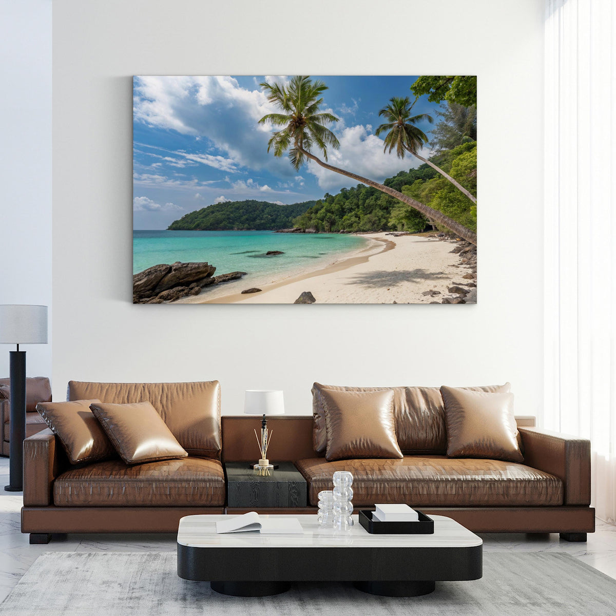 Banana Beach, Phuket, Thailand canvas print in Gallery Canvas frame