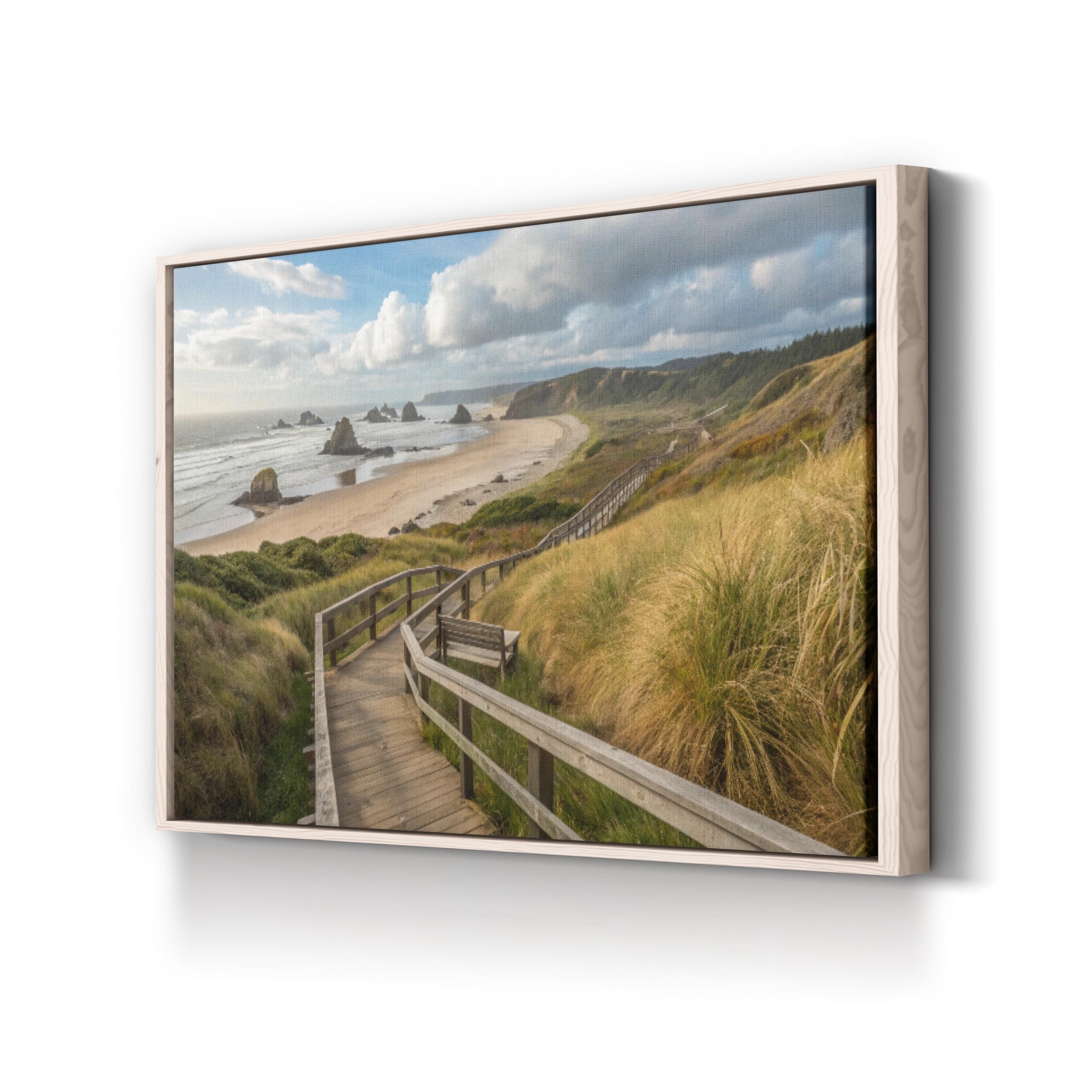 Bandon Beach Canvas Print — Coastal Landscape Photography Wall Art