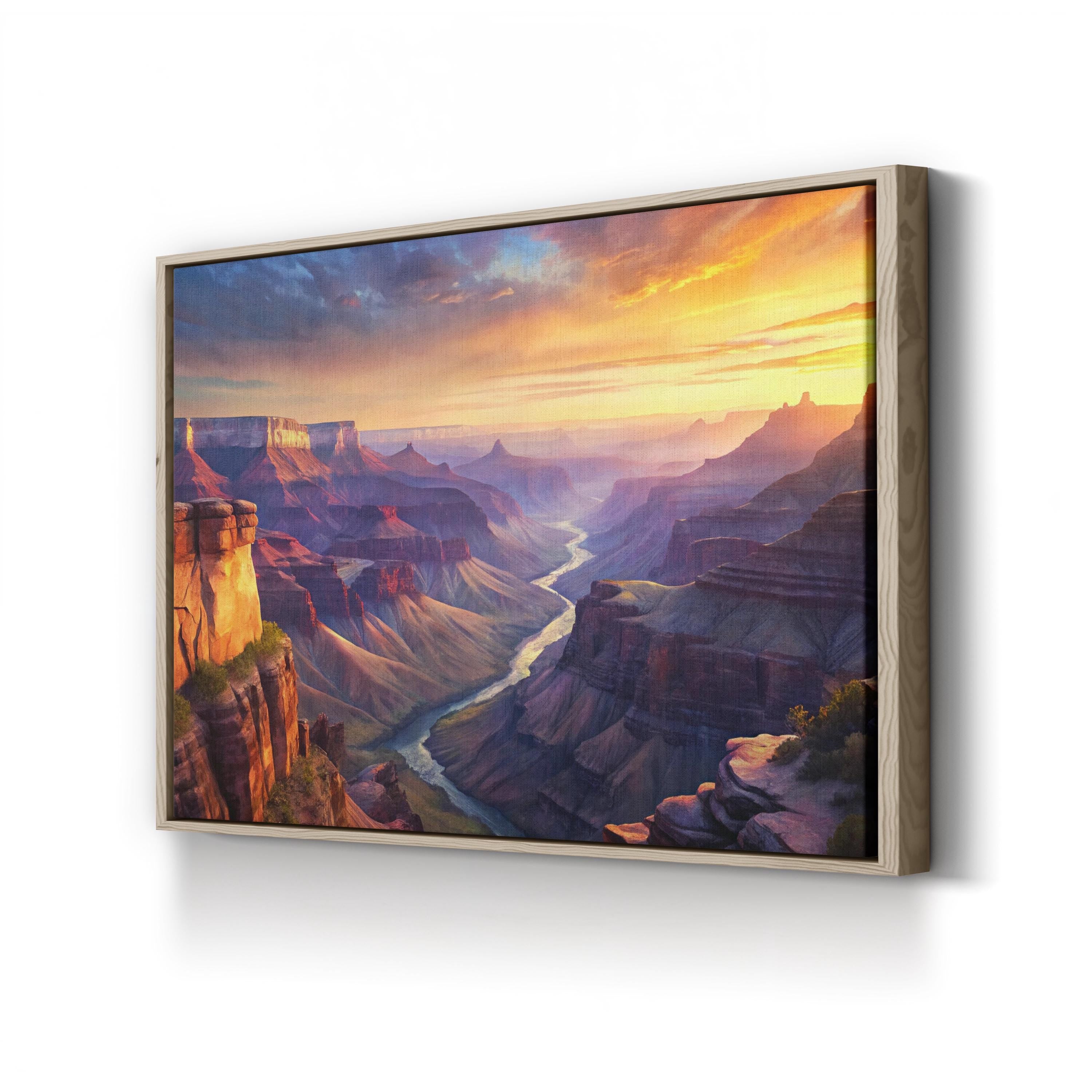 Red Rock Canyon – Vintage Photography Wall Art | Desert Landscape Canvas Print