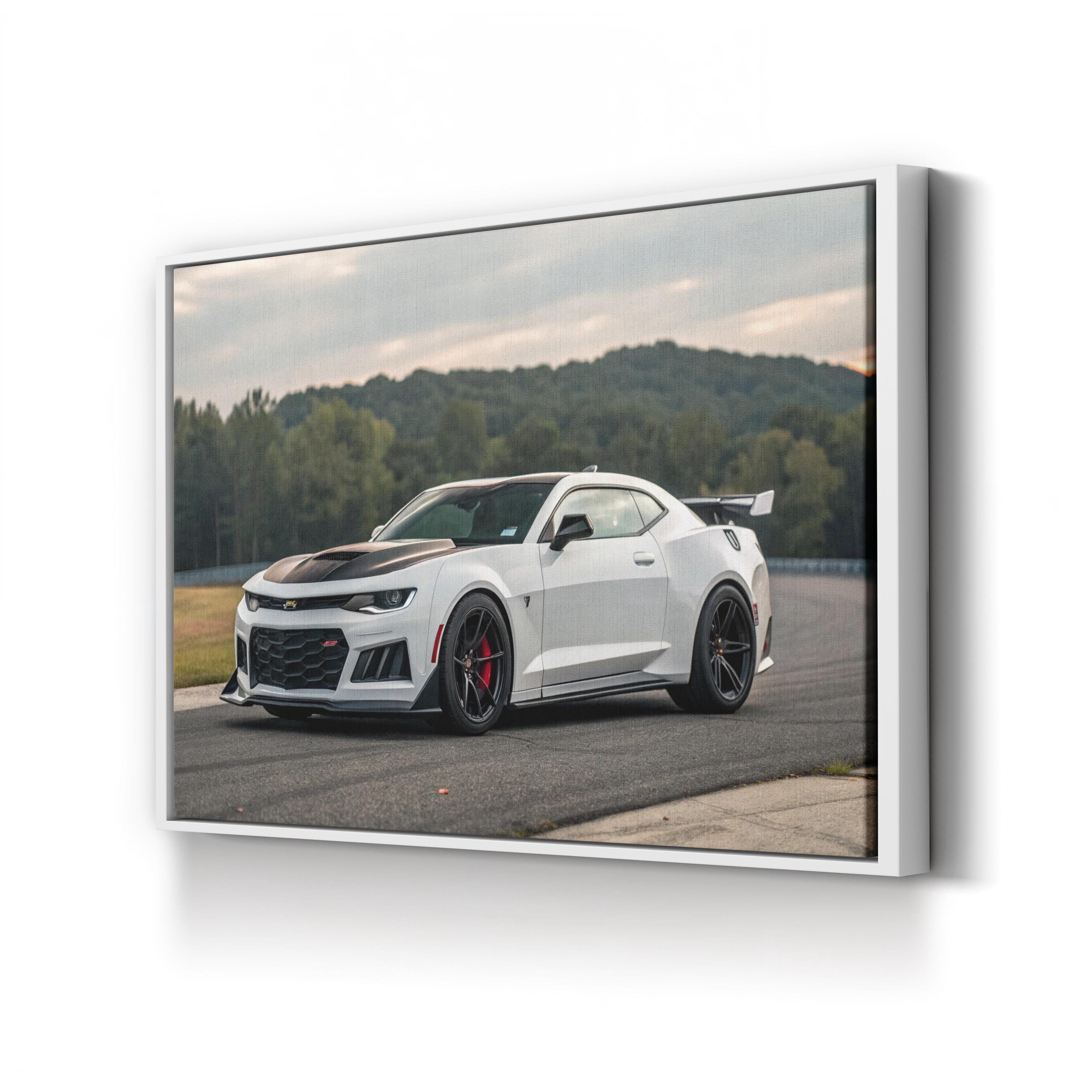 Chevrolet Camaro ZL1 Wall Art — Contemporary American Muscle Car Canvas Print