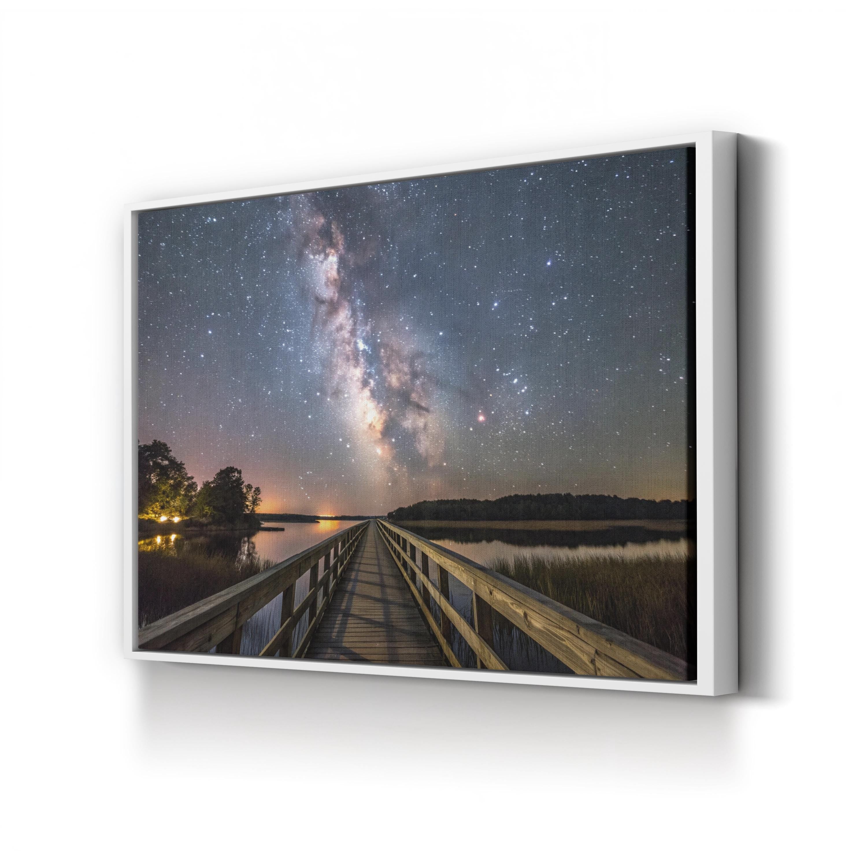 Deep Space Nebula – Vintage Photography Wall Art | Cosmic Astronomy Canvas Print