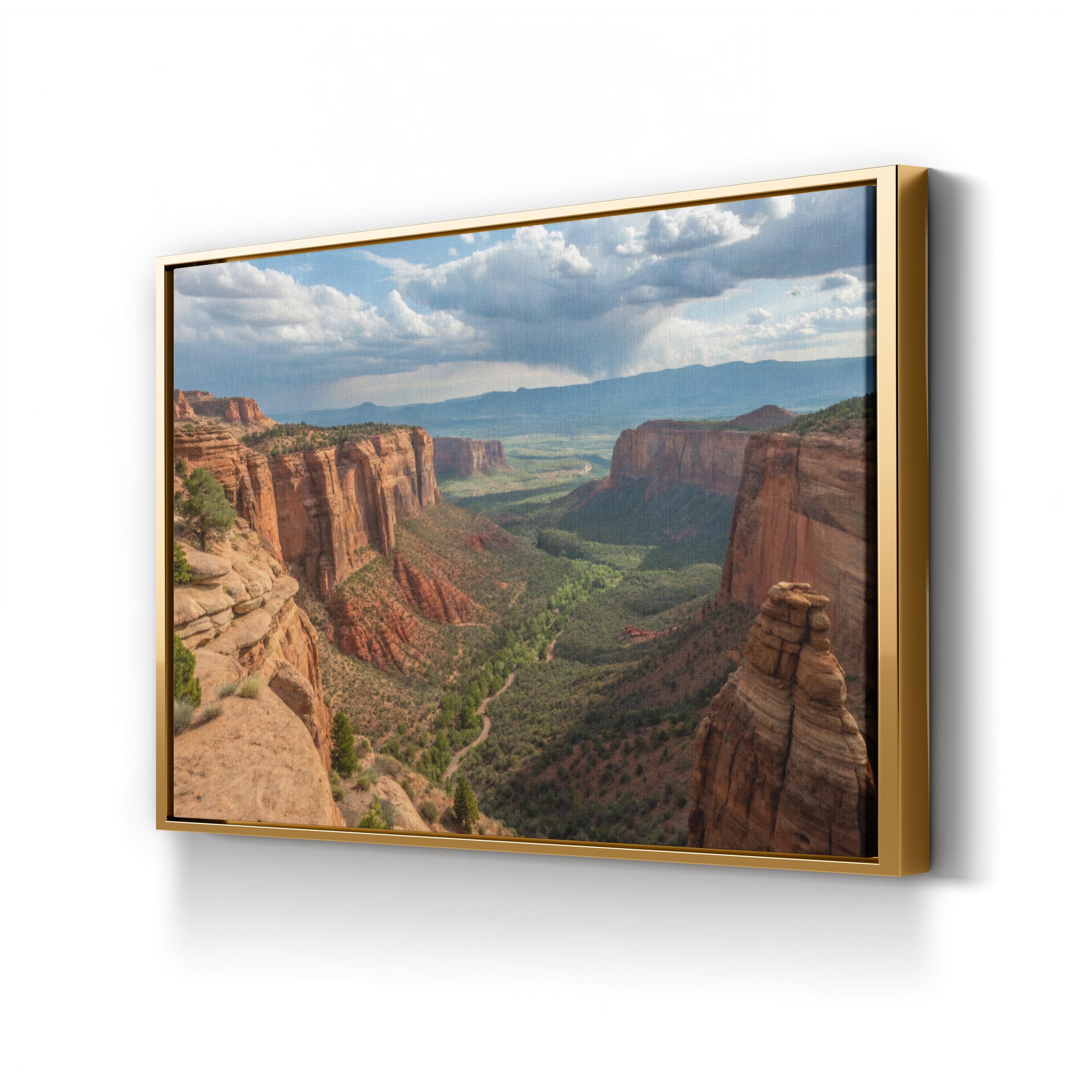 Colorado National Monument – Vintage Photography Wall Art | Desert Canyon Canvas Print