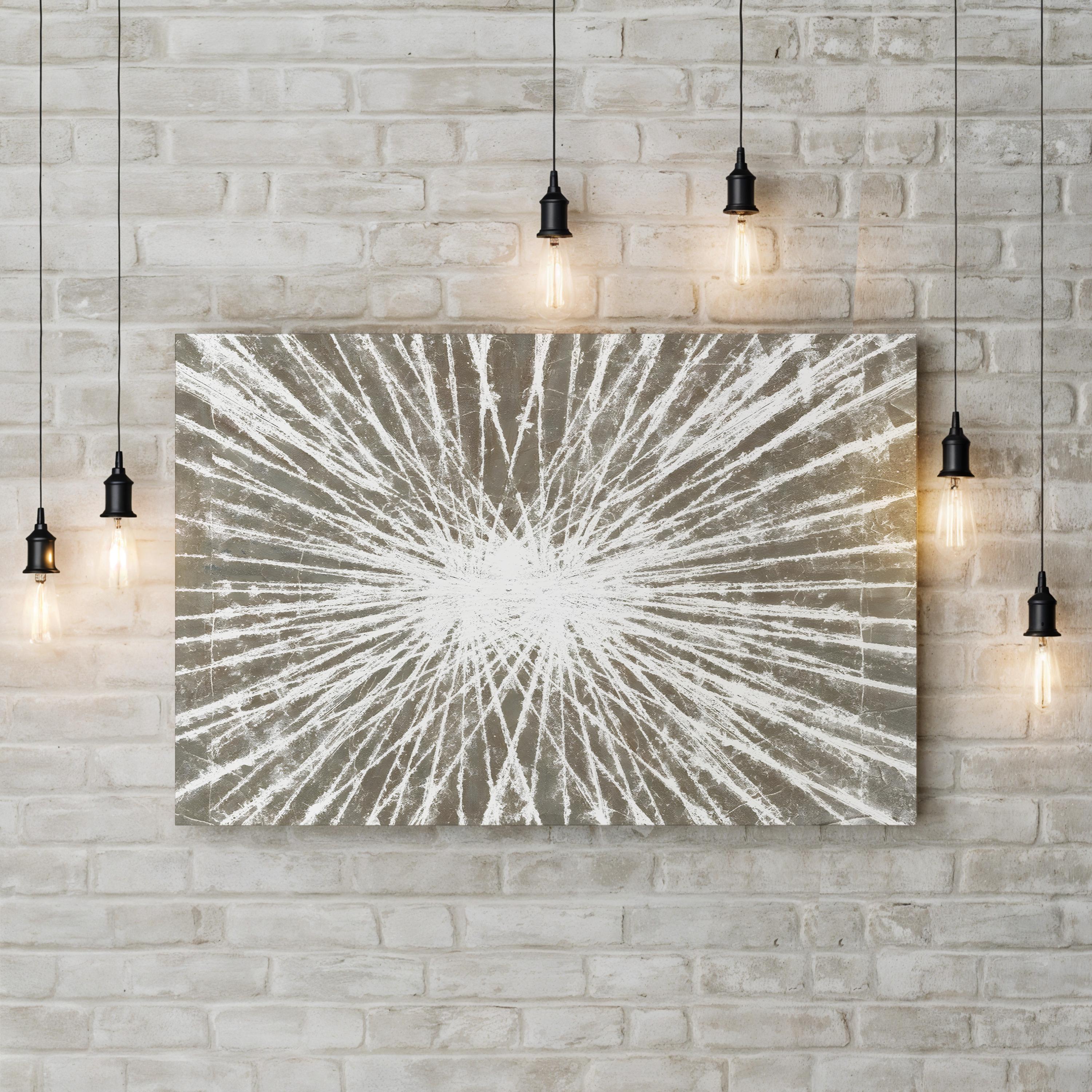 White Burst II Wall Art by Studio W