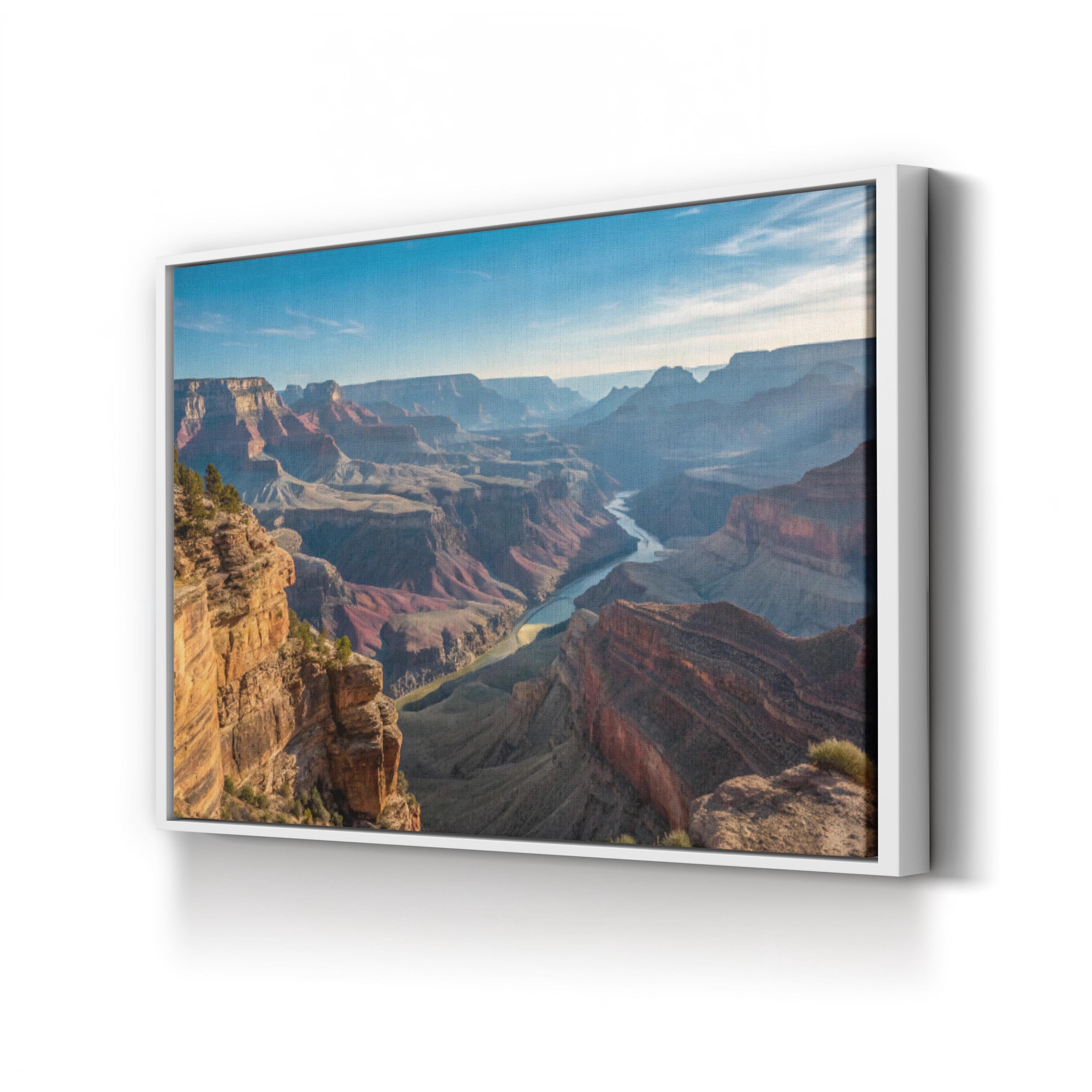 Grand Canyon Desert Landscape – Vintage Photography Wall Art | National Park Canvas Print