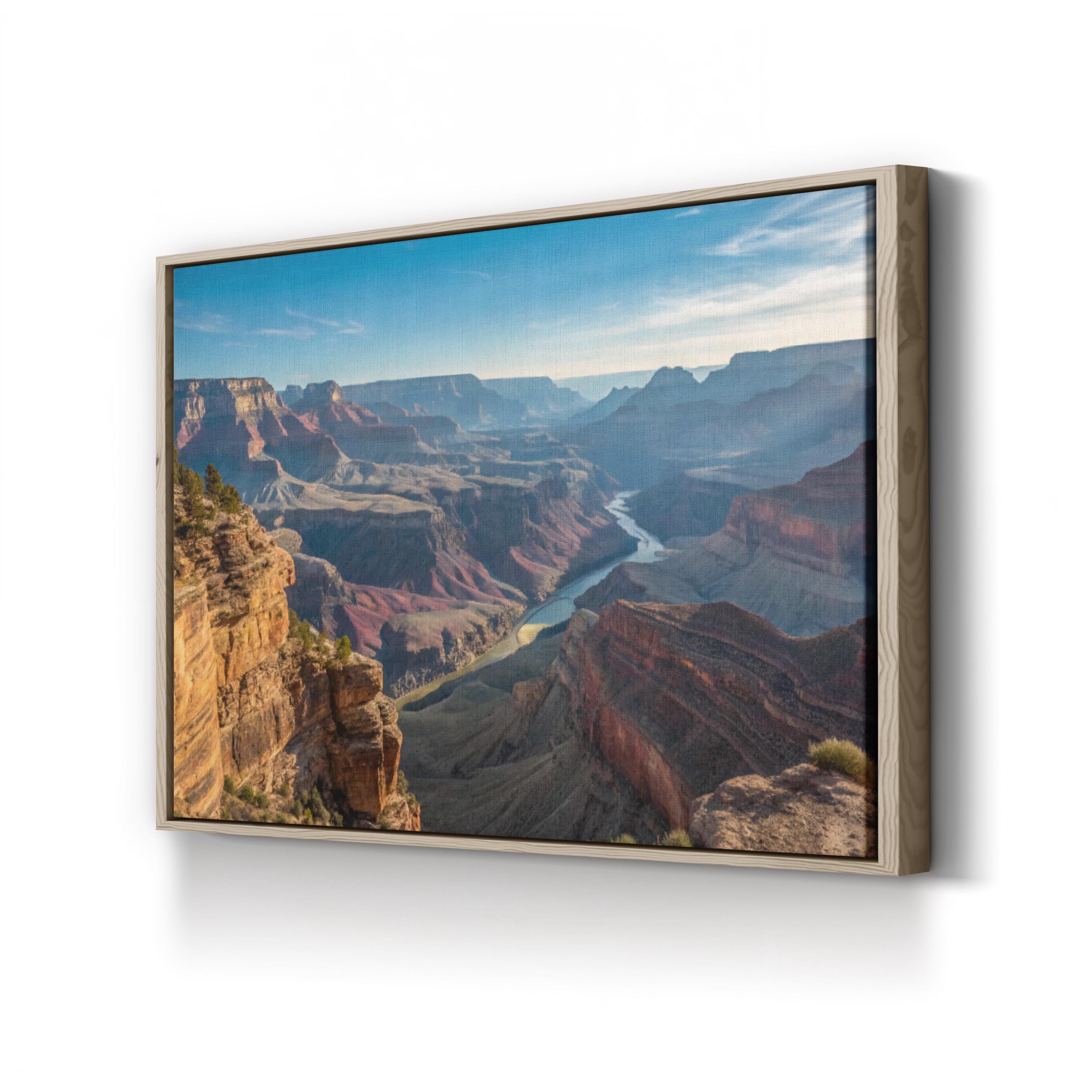 Grand Canyon Desert Landscape – Vintage Photography Wall Art | National Park Canvas Print