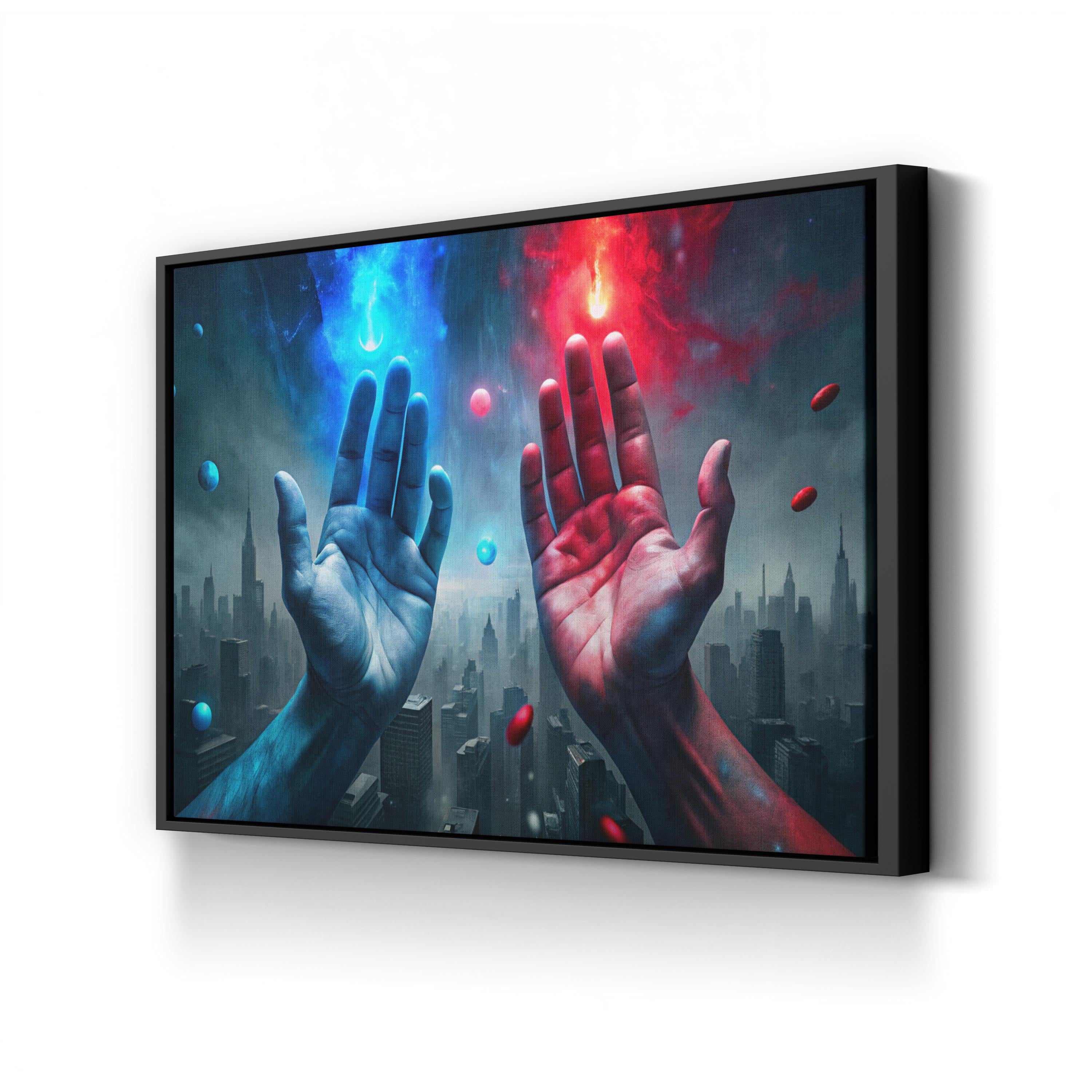 Choice – Motivational Abstract Canvas Print