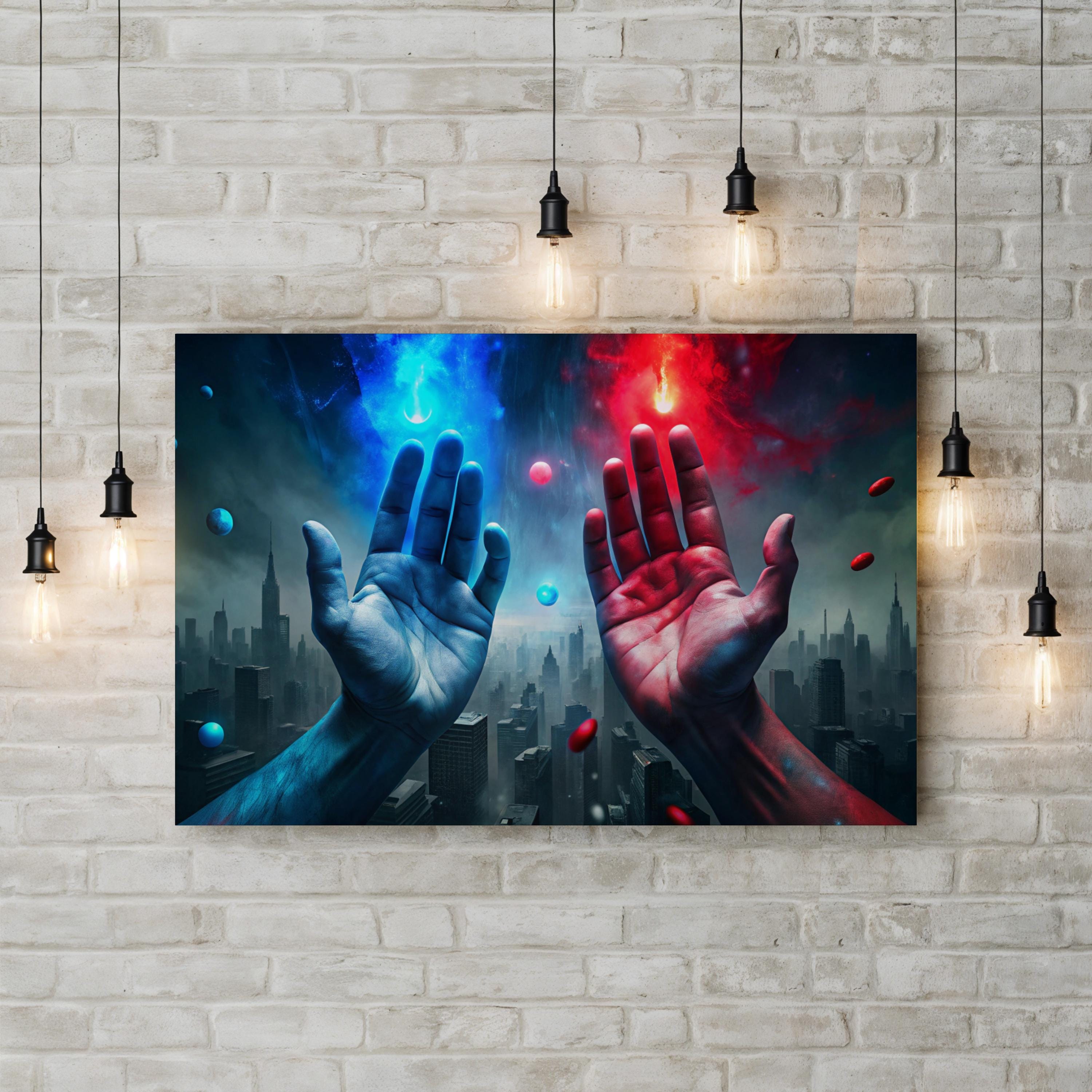 Choice – Motivational Abstract Canvas Print