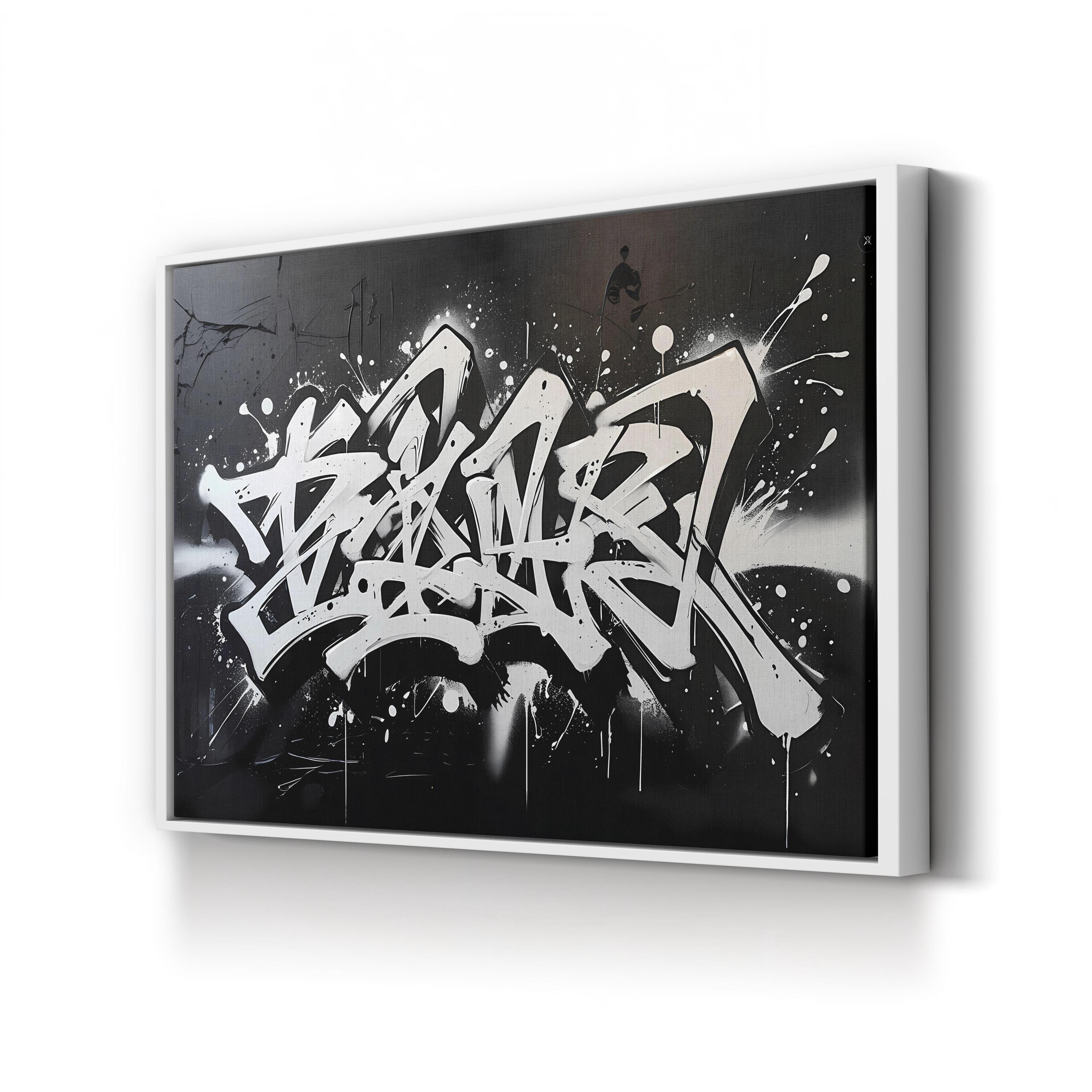 Abstract Confrontation – Period Illustration Wall Art | Bold Tension Canvas Print