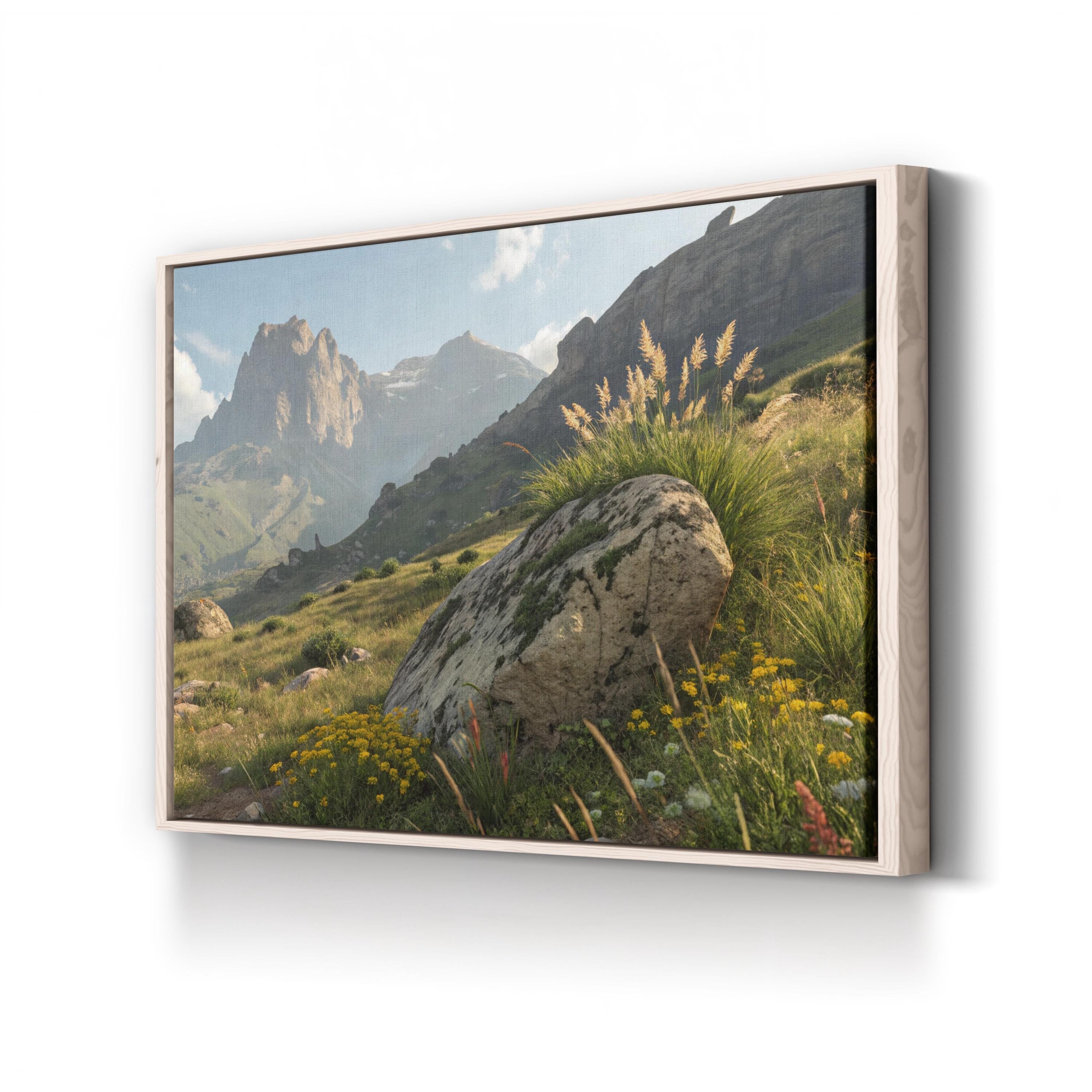 Desert Mountain Majestic – Vintage Photography Wall Art | Landscape Canvas Print