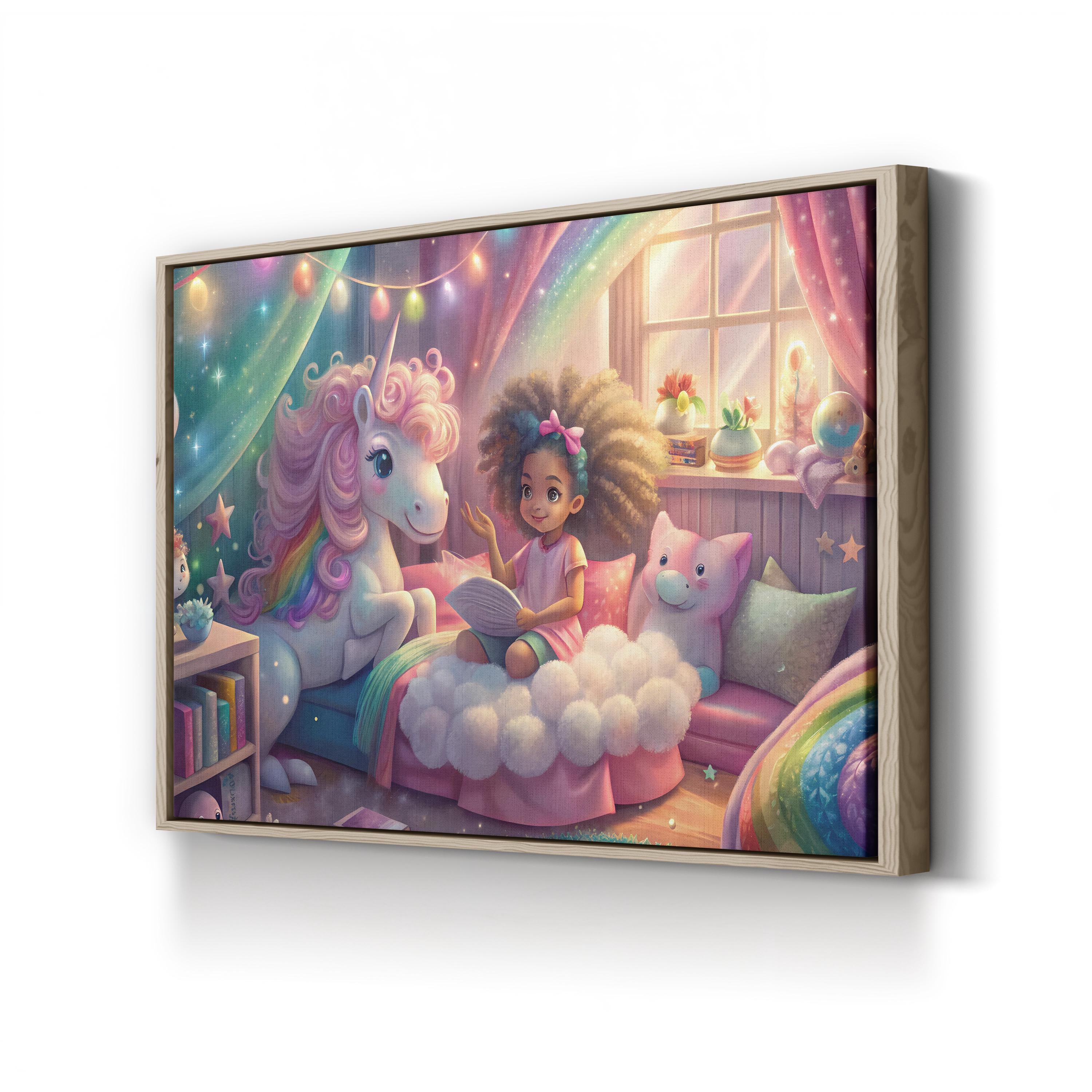 Fairy Sparkle – Period Illustration Wall Art | Whimsical Fantasy Canvas Print