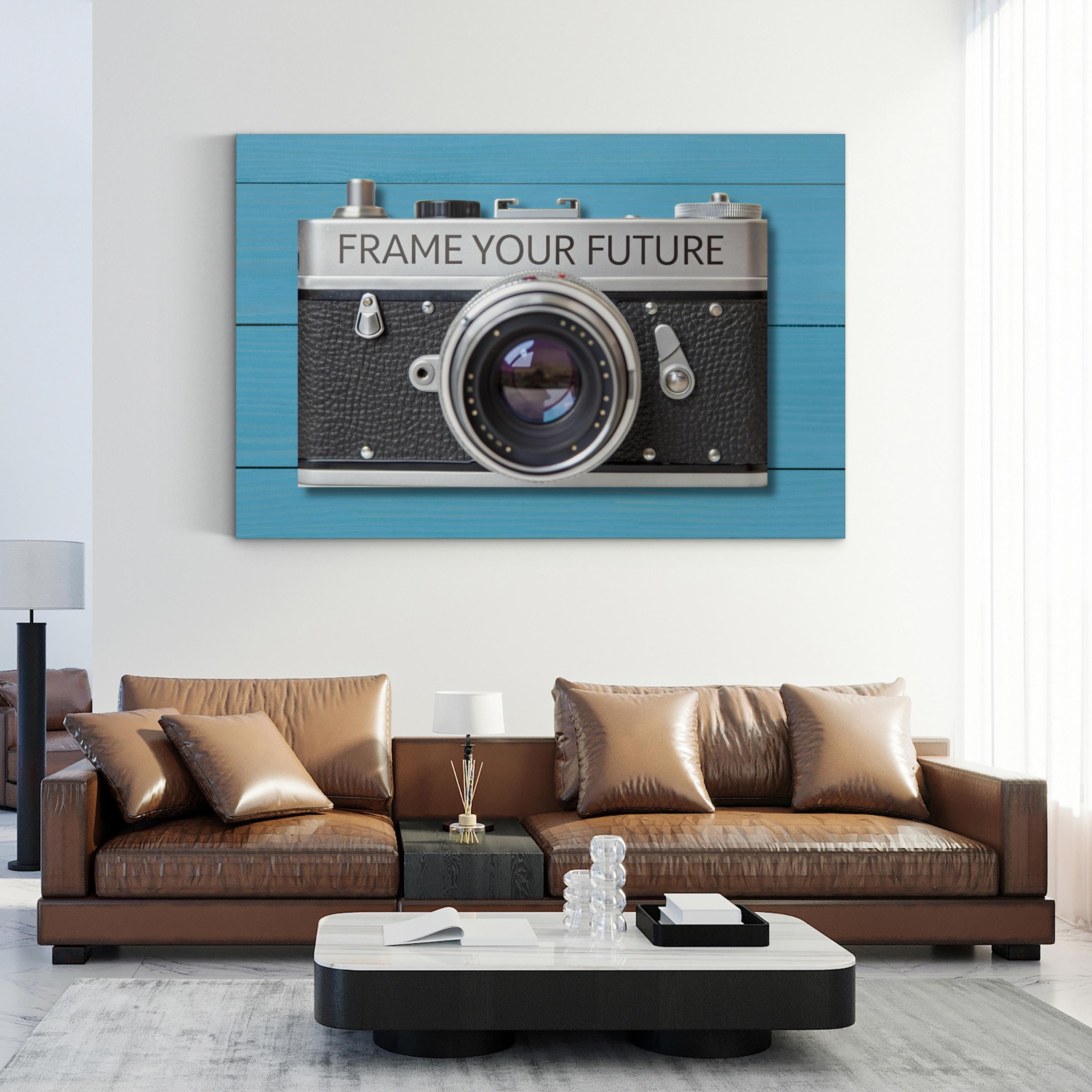 Retro Camera Vintage – Period Illustration Wall Art | Nostalgic Canvas Print