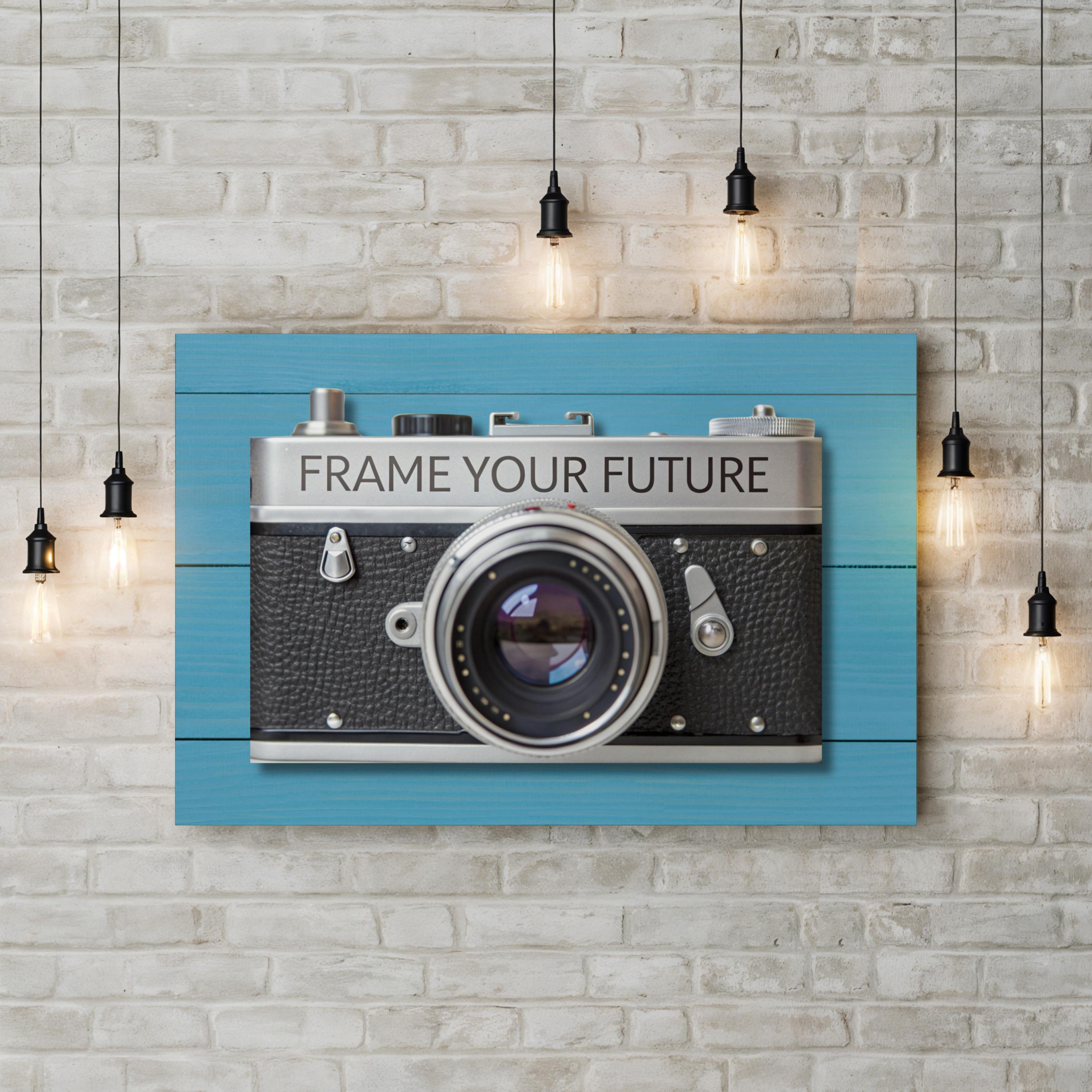 Retro Camera Vintage – Period Illustration Wall Art | Nostalgic Canvas Print