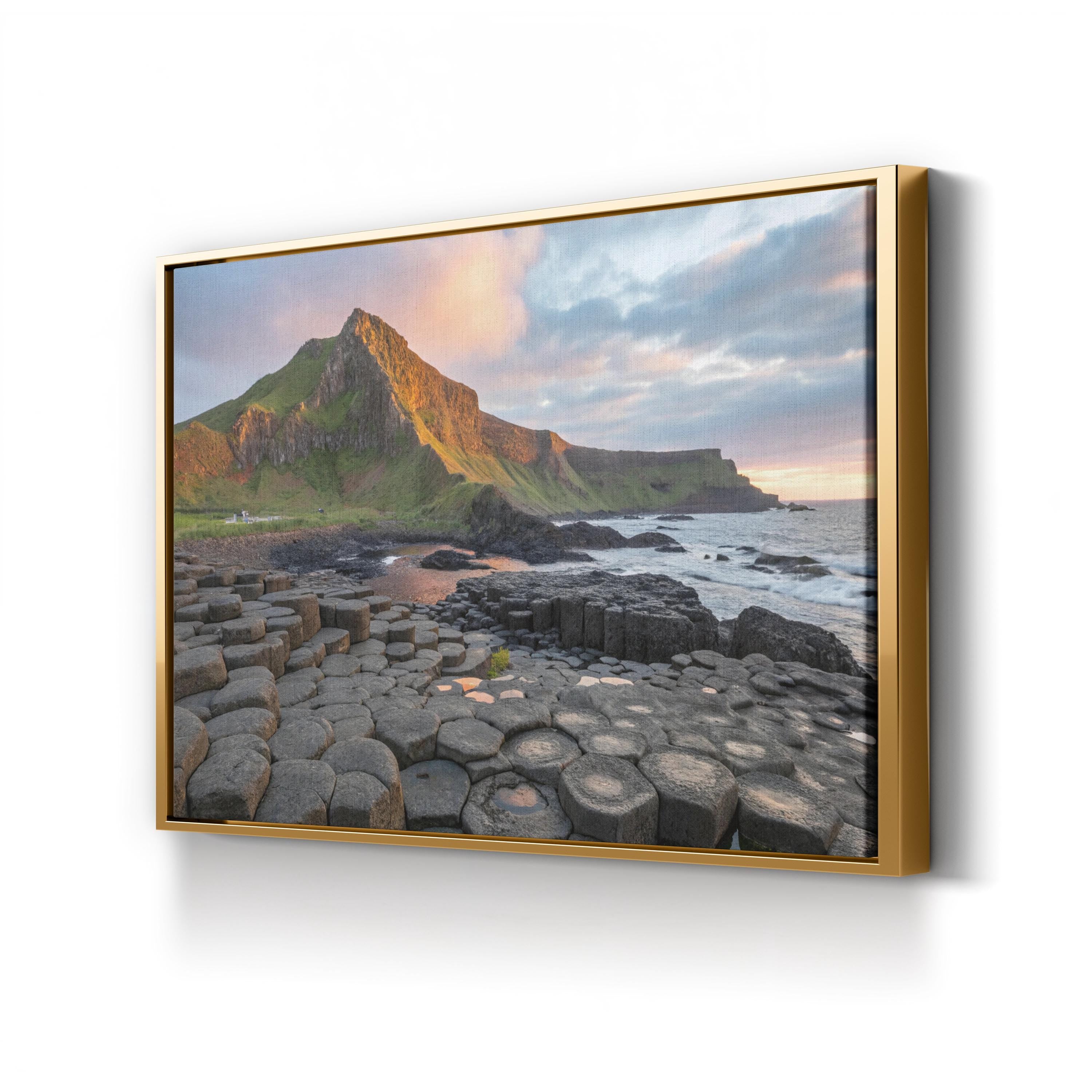 Majestic Mountain Giant – Vintage Photography Wall Art | Dramatic Landscape Canvas Print